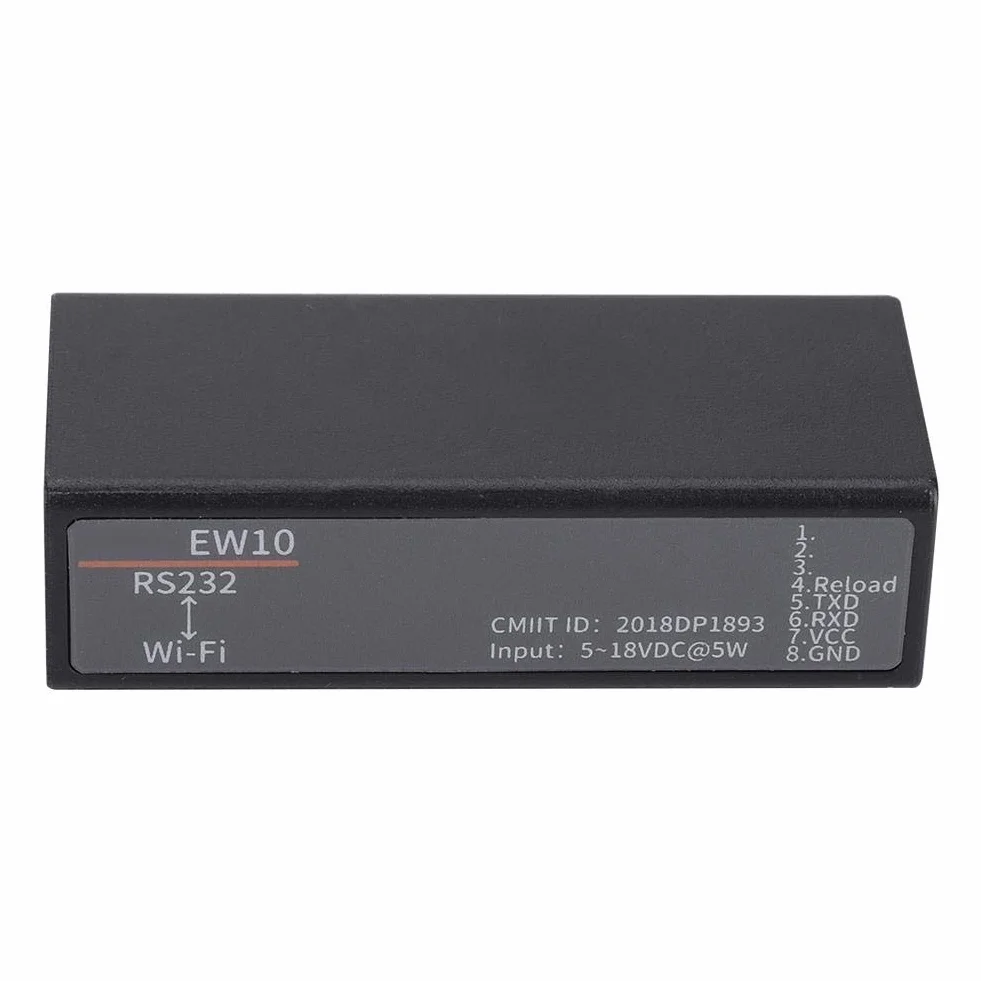Annadue Servidor Serie WiFi, EW10a a WiFi Ethernet Redes Inalámbricas Modbus, IP UDP DHCP DNS HTTP AutoIP ModbusTCP, RS232 a Servidor Serie WiFi