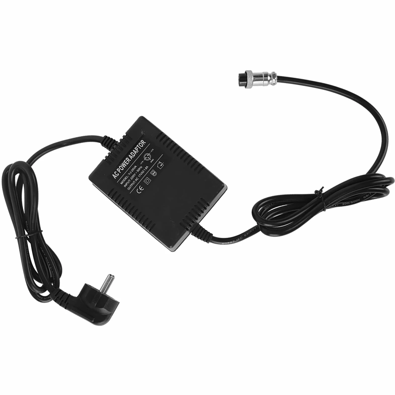 Fafeims Fuente de Alimentación, Voltaje Estable 18V 1,6A, Adaptador de CA para Mezclador, Transformador Integrado, for Estudios de Grabación Eventos en Vivo Técnicos de Sonido