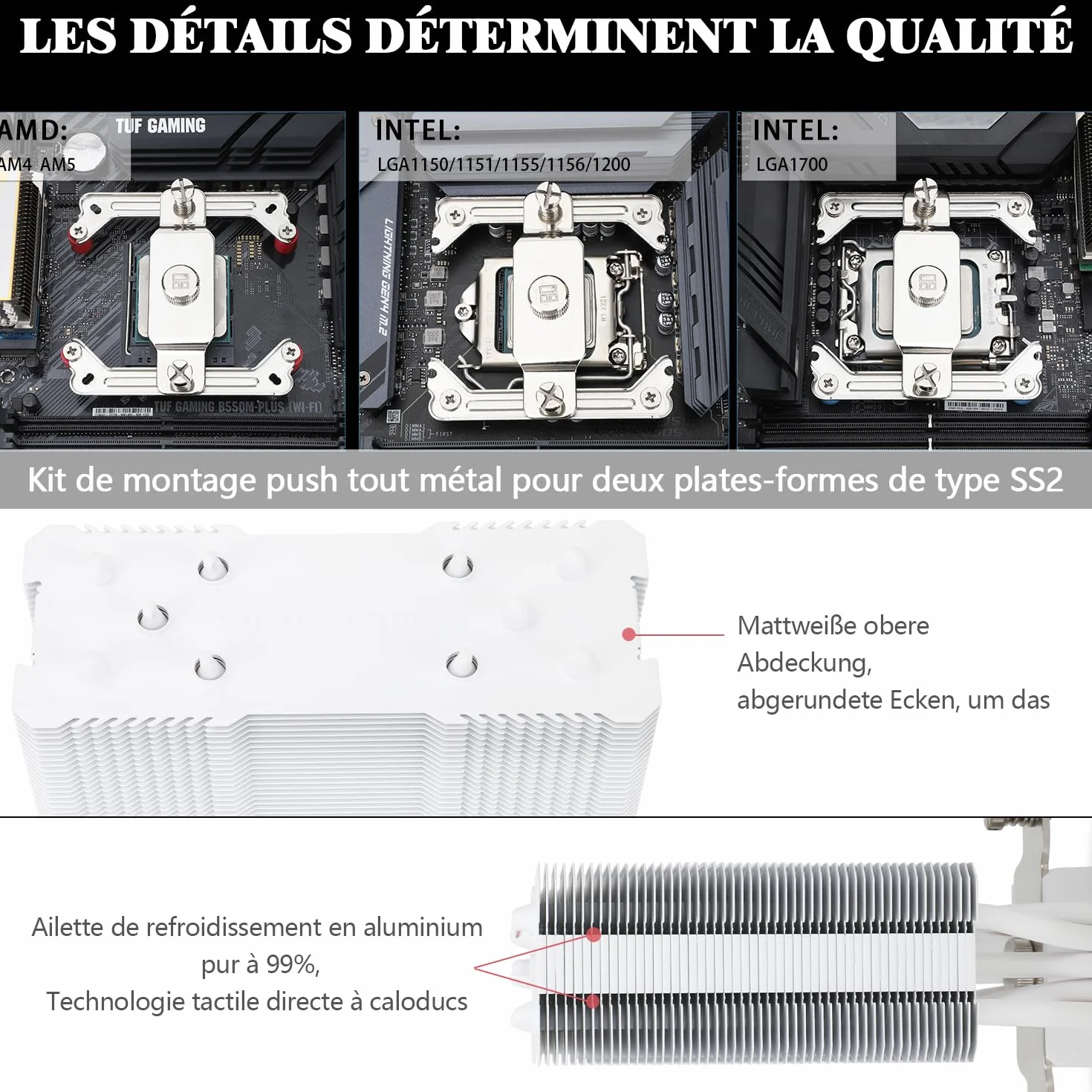 Thermalright Assassin King 120 SE ARGB CPU Air Cooler, AK120 SE ARGB, 5 Heatpipes, Tecnología AGHP, TL-C12CW-S PWM Quiet Fan CPU Cooler con rodamiento S-FDB, para AMD AM4 AM5/Intel 1151/1155/1200/1700