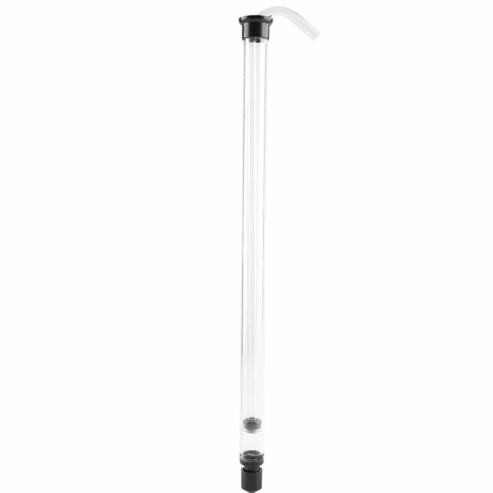 Sifón automático transparente para vino casero