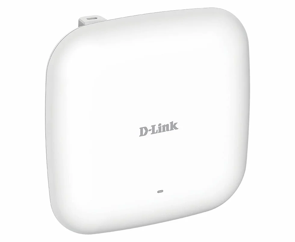 D-Link DAP-X2810 Punto Acceso Wi-Fi 6, profesional, 1800 Mbps, Antenas 2x2, LAN Gigabit, OFDMA, 1024 QAM, PoE, MU-MIMO, standalone o gestión unificada con controladora local/remoto para roaming