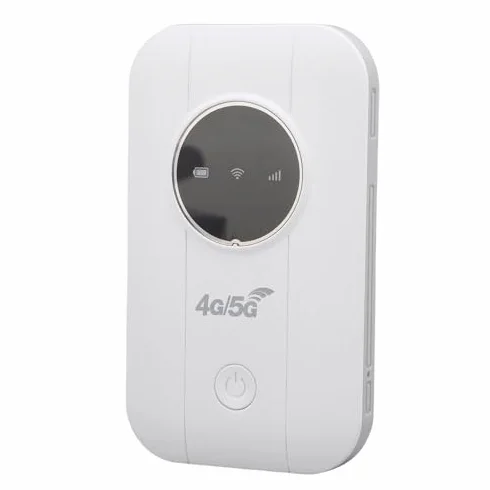 Cocoarm Hotspot Mobile WiFi 4G 5G, Router Portátil, Velocidad de 300 Mbps, Batería de 3650mAh incorporada para uso exterior