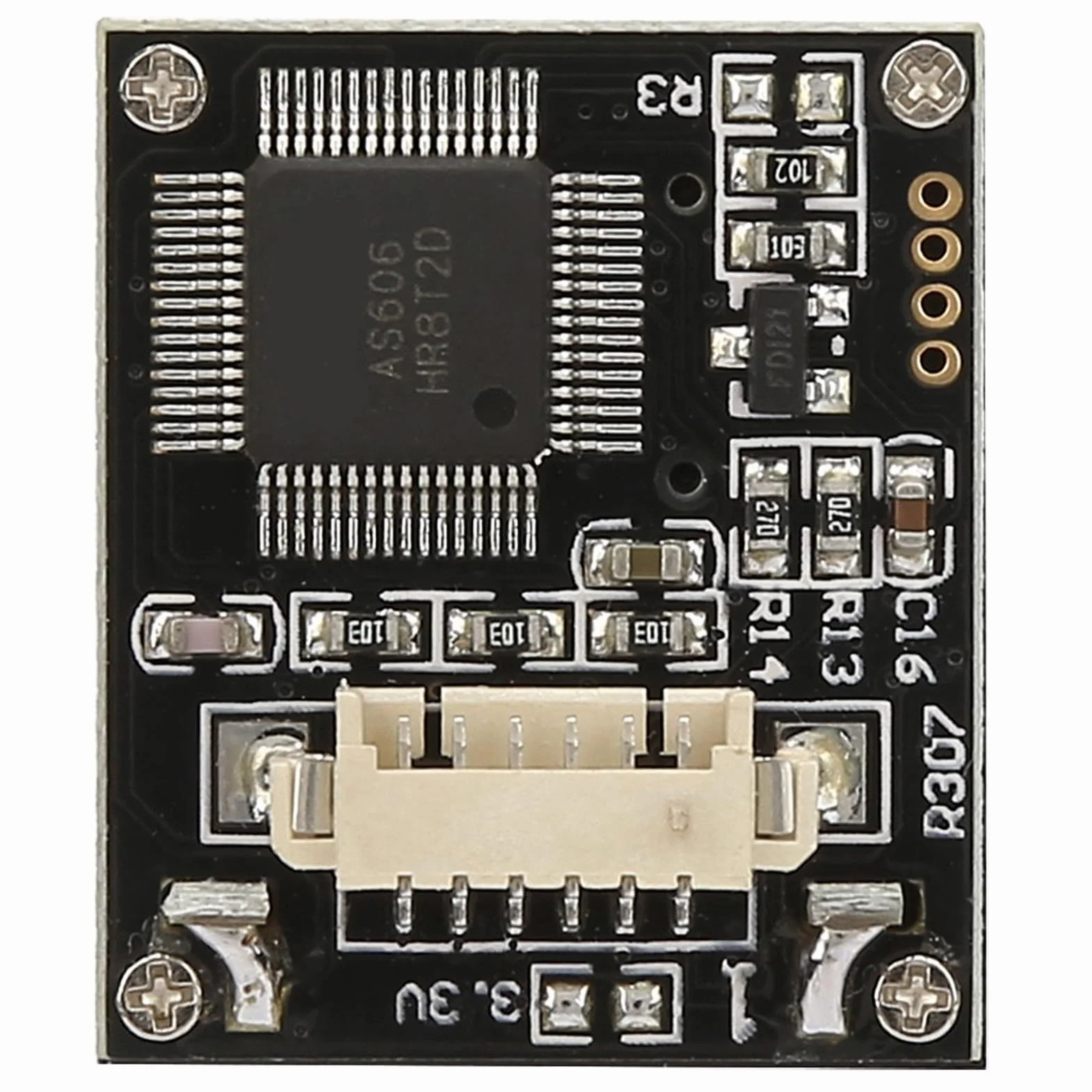 Tyenaza Módulo óptico De Huellas Dactilares R307, Dispositivo De Reconocimiento De Asistencia De Control De Acceso con Sensor De Lector De Huellas Dactilares