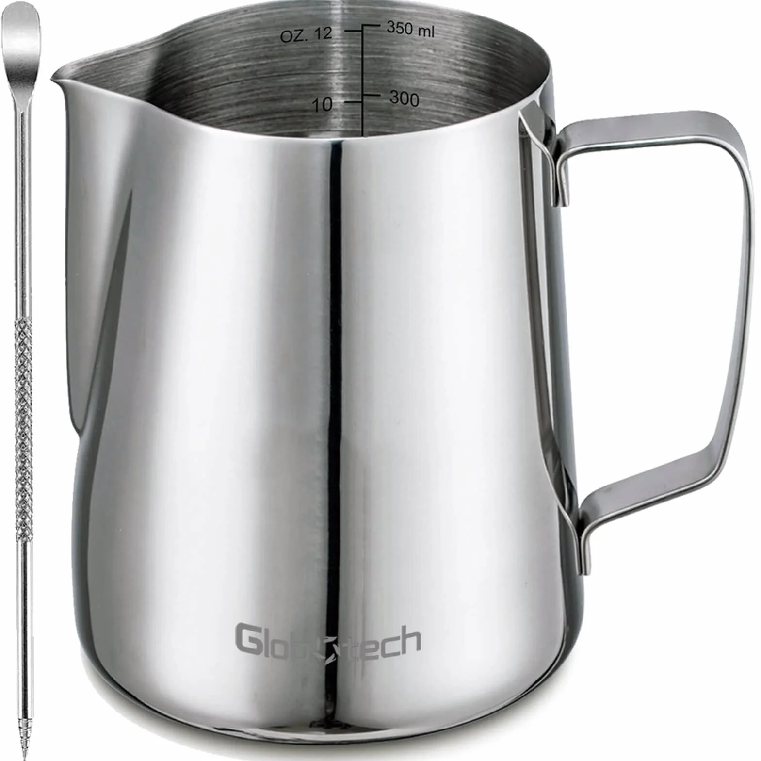 Jarra de espuma de leche para café, acero inoxidable, 350 ml, accesorio para máquina de espresso
