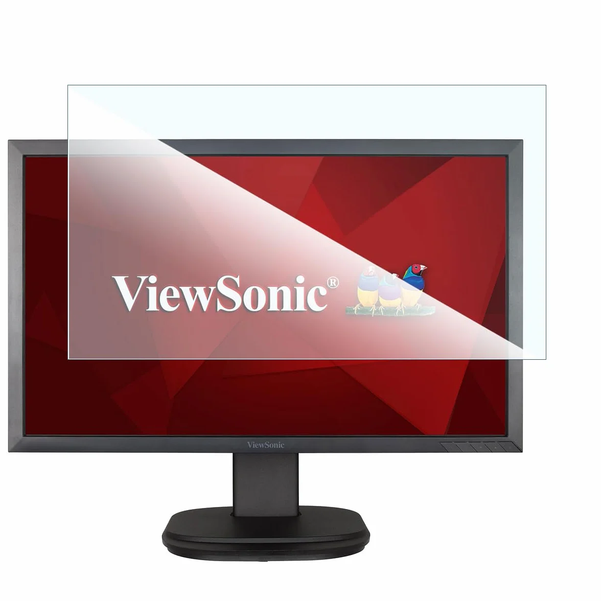 KARYLAX Protector de pantalla de vidrio flexible, dureza 9H, antiarañazos, película protectora para pantalla táctil de PC Iolair L22408B de 22 pulgadas