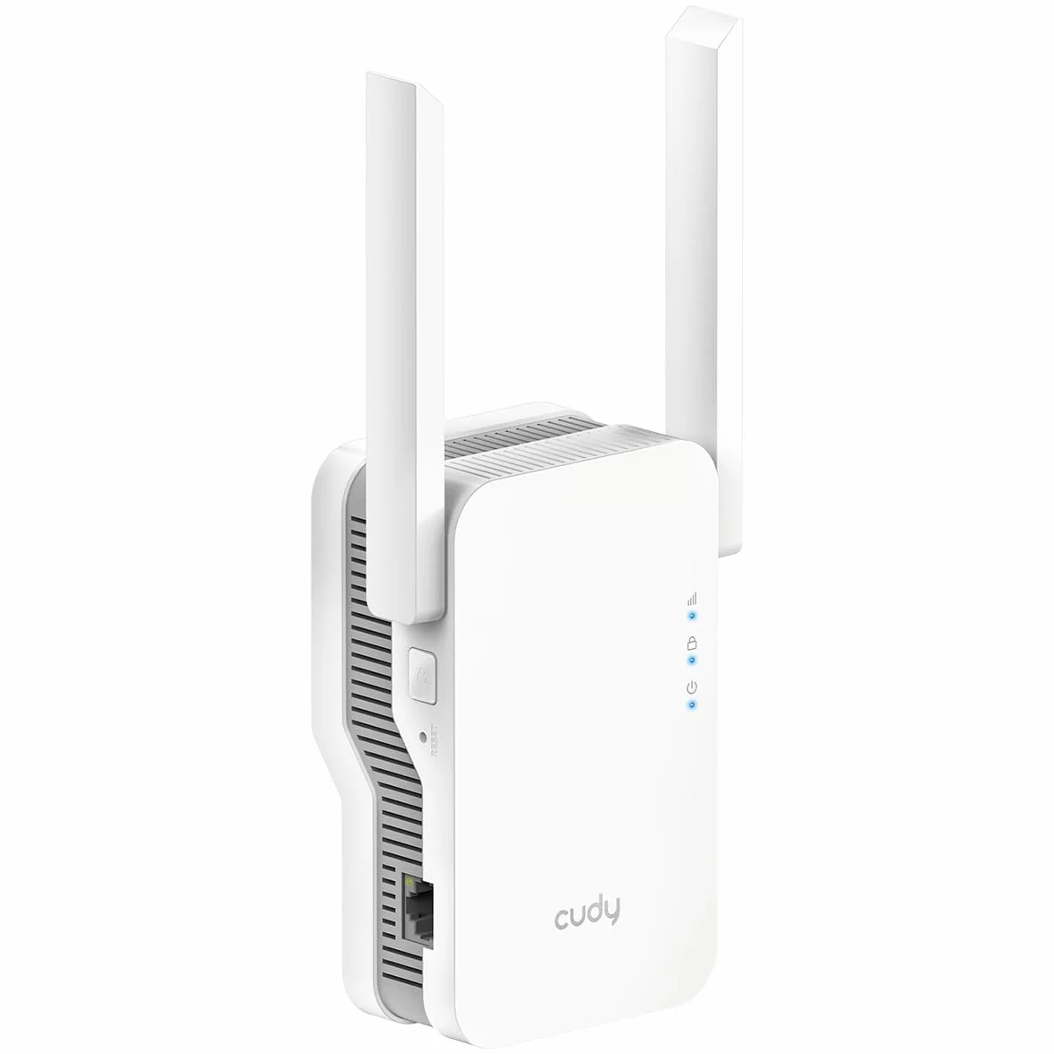 Cudy BE3600 - Amplificador de señal repetidor Wi-Fi 7 de doble banda con puerto Gigabit Ethernet, punto de acceso, configuración de aplicación, malla y soporte de aplicación, RE3600