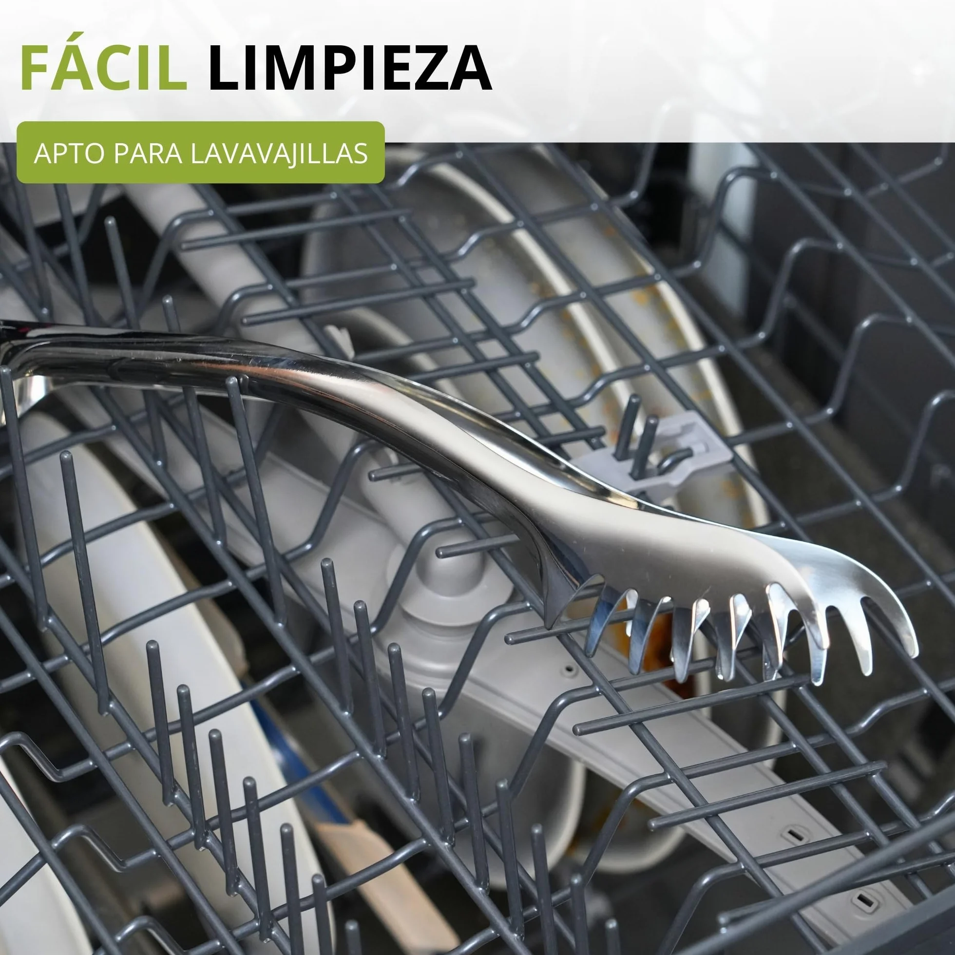 Westmark Pinzas para espaguetis y buffet Pro, acero inoxidable, 29.5 cm