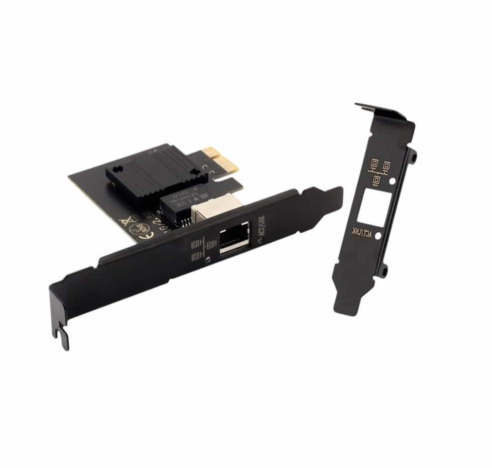 Tarjeta de Red PCIe de 2,5 GB con chipset Intel i226-V 2.5G LAN Ethernet Interface 2.5Gbps RJ45