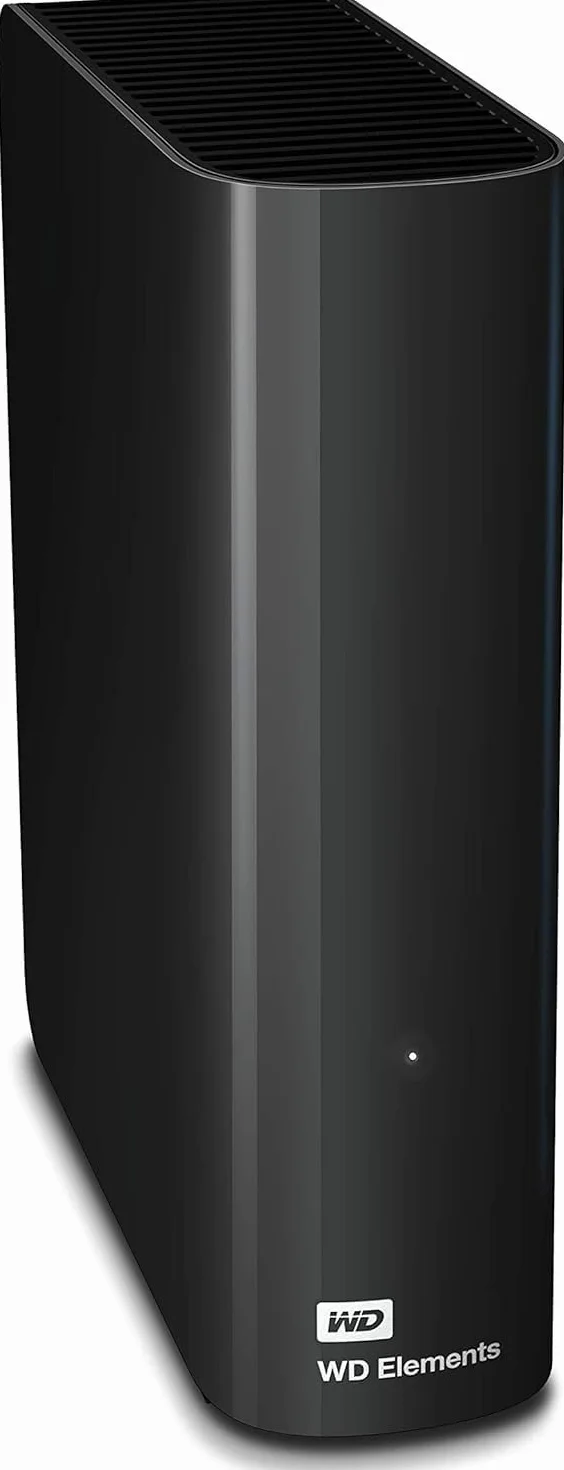 WD Elements 10 TB Disco duro externo de escritorio, Compatibilidad USB 3.0, Plug-and-Play solución para un fácil almacenamiento adicional de tus fotos, música, vídeos y archivos importantes.