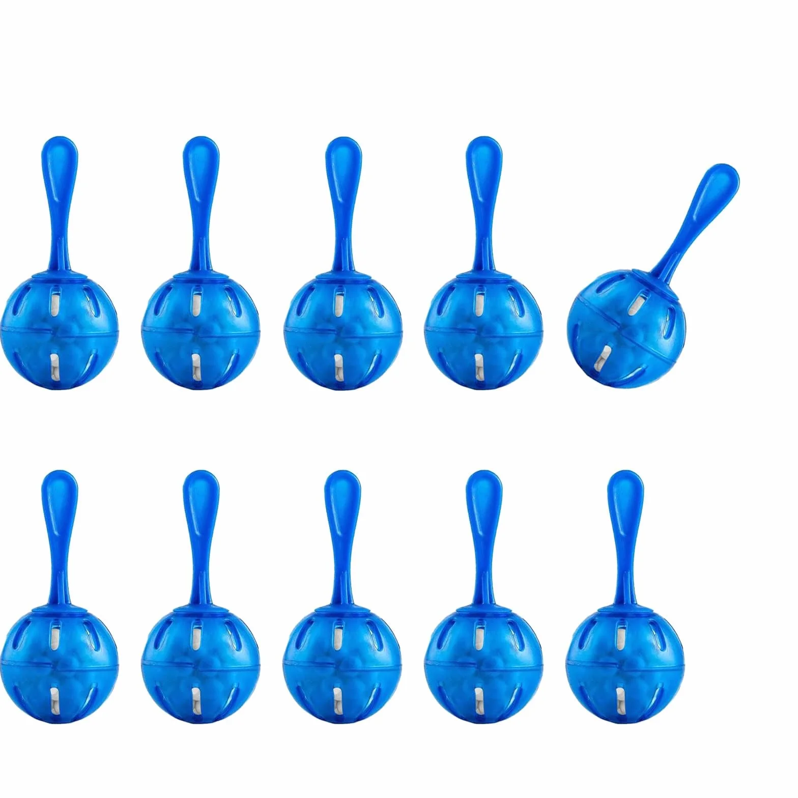 WANGCL Paquete de 10 limpiadores de humidificador, bola de limpieza de desmineralización, funciona en todos los humidificadores y tanques de peces, purifica el agua, elimina el polvo blanco y el olor