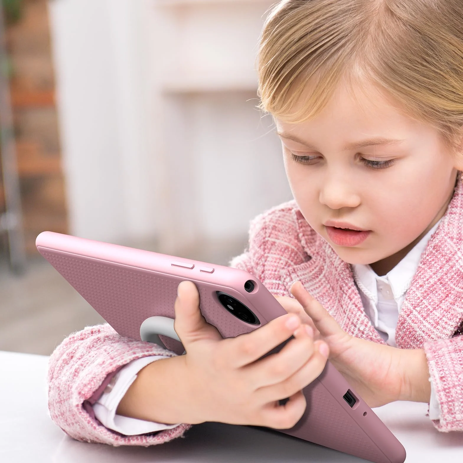 P10 Kid Tablet para Niños 10 pulgada, Tableta Infantil Android 16 Con Gemini AI, 90Hz, 32GB RAM+64GB ROM, 7000mAH, 5G WiFi, Face ID, OTG, GPS, Tablets con lapiz, Tablet para niños de 7 a 10 años, Azul