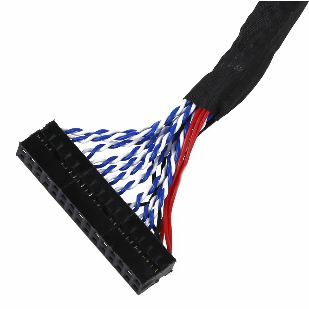 Fix 30P S8 - Cable LVDS de 30 pines a 30 pines de 2 canales de 8 bits para pantalla LCD