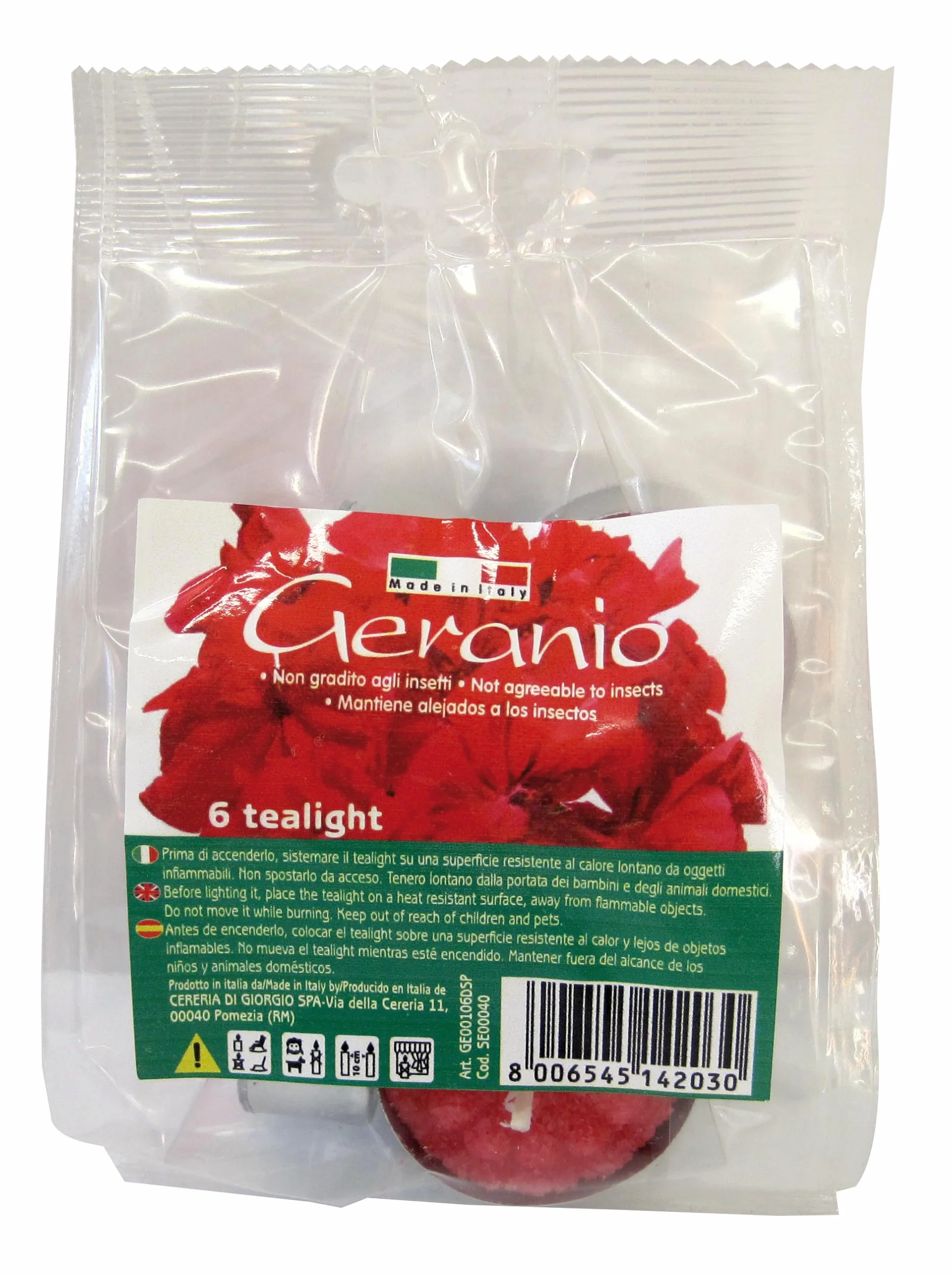 Nd 1571260031 - Bolsa 6 tealight Geranio