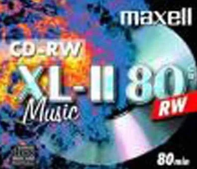 Maxell CD-RW 80 MUSIK Jewelcase