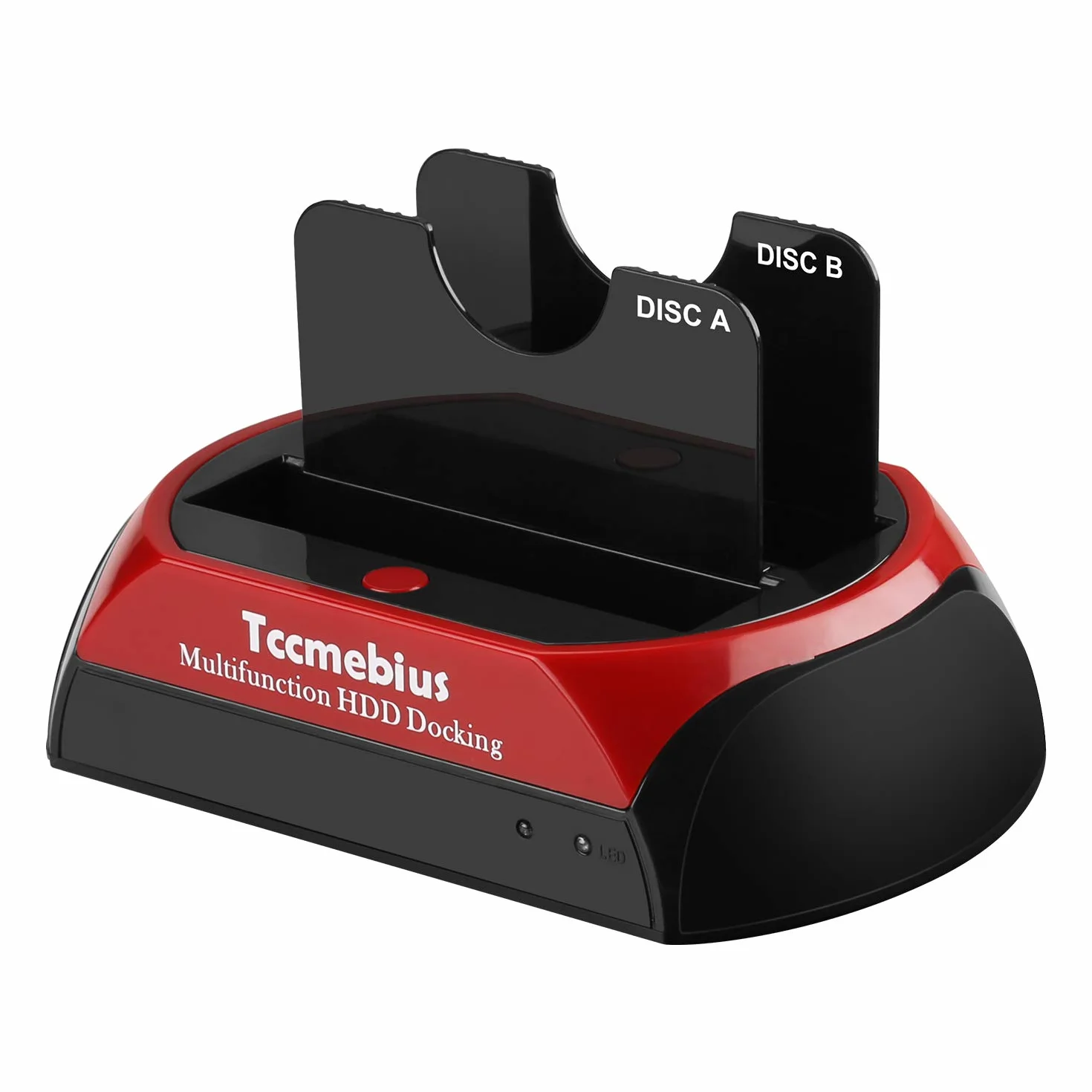 USB 3.0 Estación de Acoplamiento del Disco Duro, TCC-S868-DE USB 3.0 a 2.5 3.5 Pulgadas IDE SATA Doble Ranuras Caja Externa de HDD, para 2.5" 3.5" IDE SATA I/II/III HDD SSD