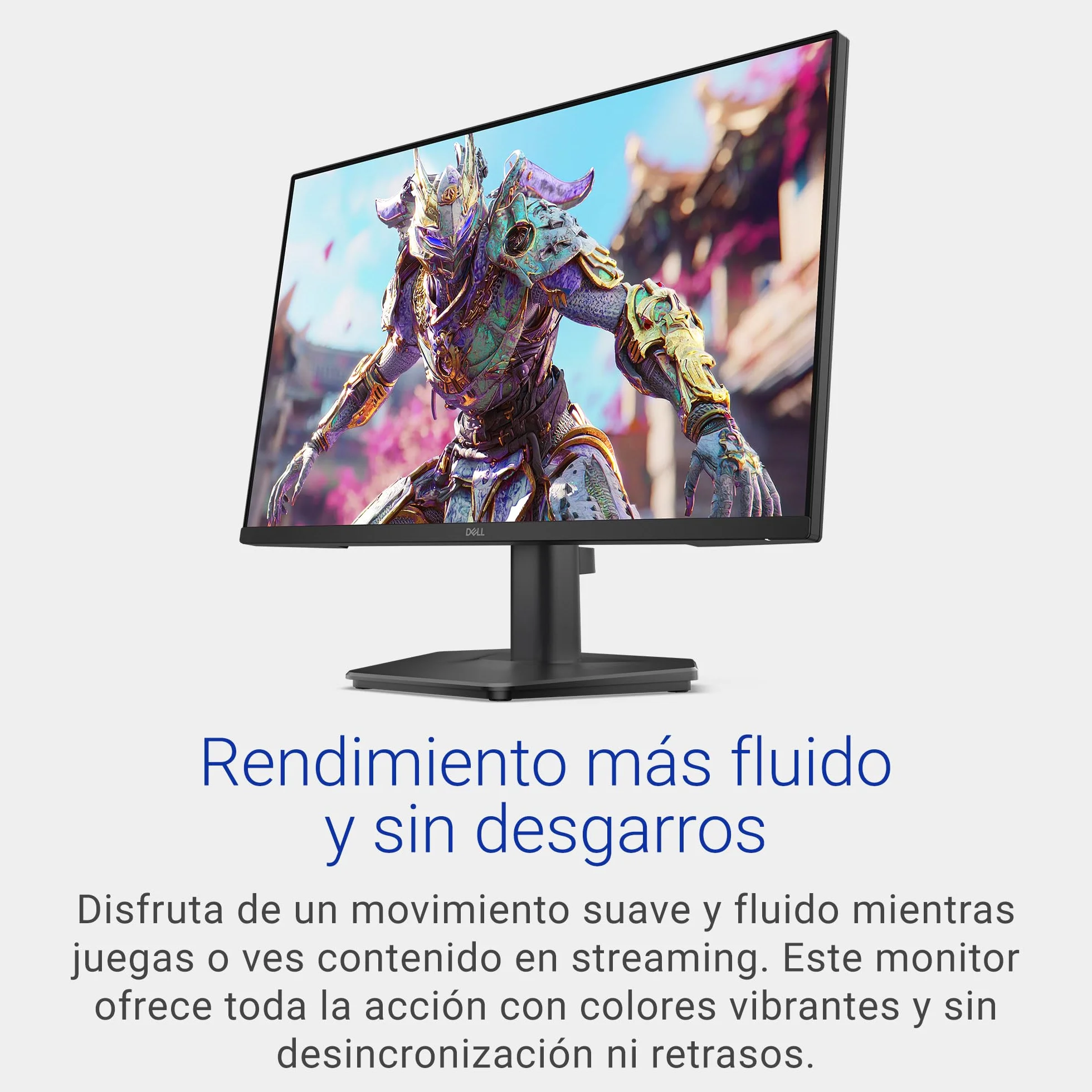 DELL 24 Monitor Gaming - SE2426HG, Full HD (1920x1080), 240Hz, Fast IPS, 0.5ms, AMD FreeSync Premium, 99% sRGB, HDR10, VESA (100x100mm), DisplayPort, 2 HDMI, 3 Años de Garantía, Negro