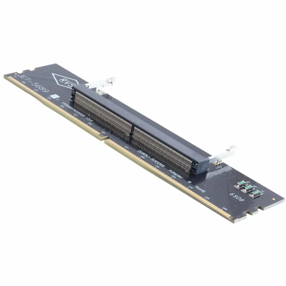 Placa Adaptadora De Protección Para Módulos De Memoria DDR5 De Portátiles Y De Escritorio.