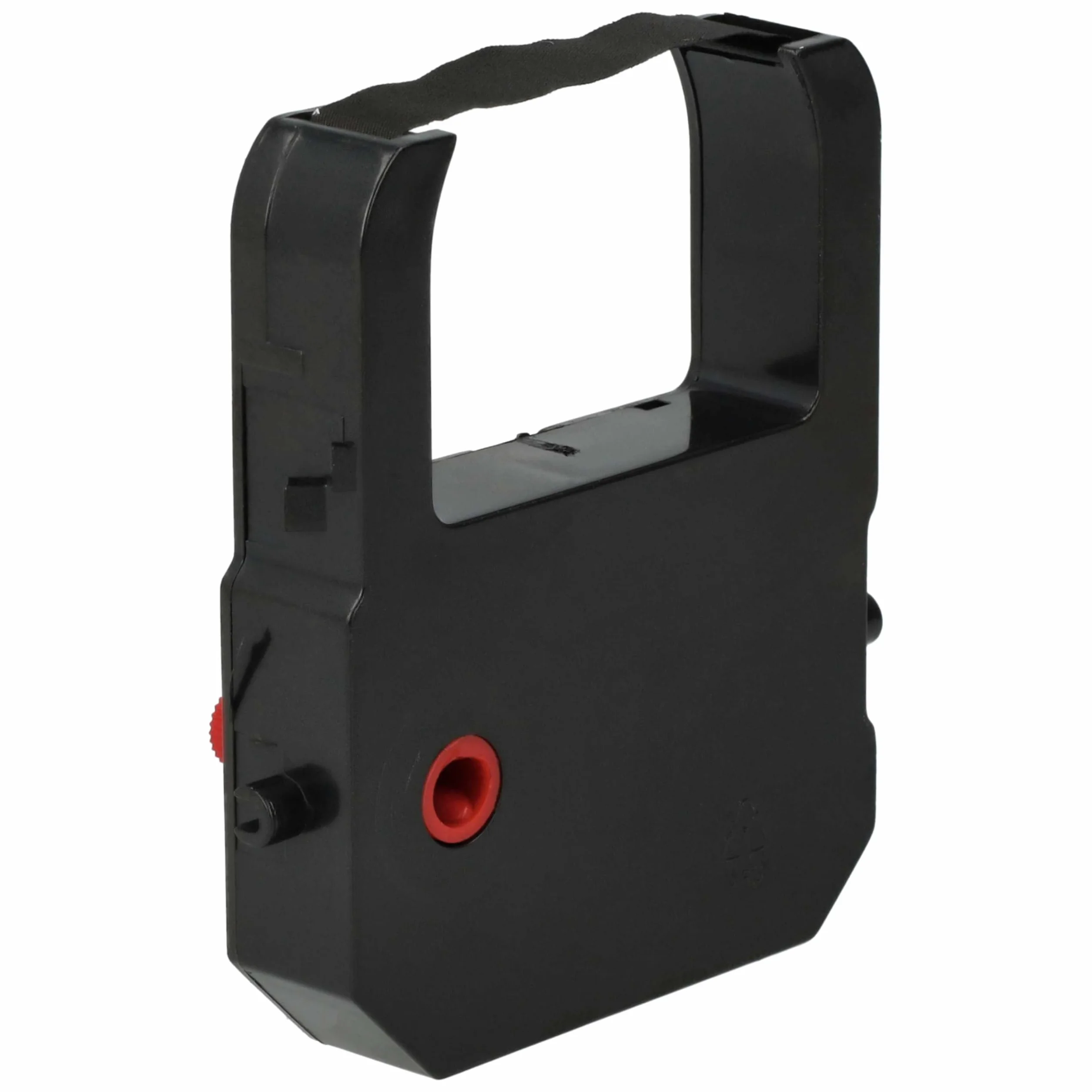 vhbw 5x Cinta de color de escritura compatible con Seiko TP-20, TP-15, TP-10, QR395, QR-375, QR-350 impresora de matriz o de tickets - negro