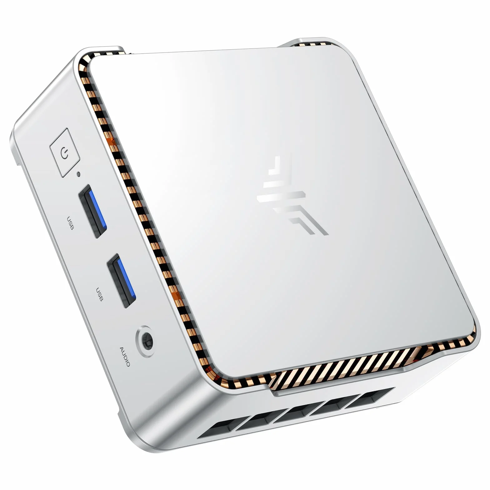 NiPoGi Pinova P2 Mini PC AMD Ryzen R2544 16GB DDR4 256GB SSD 4K@60Hz Triple Display HDMI Type-C DP Wi-Fi5 LAN