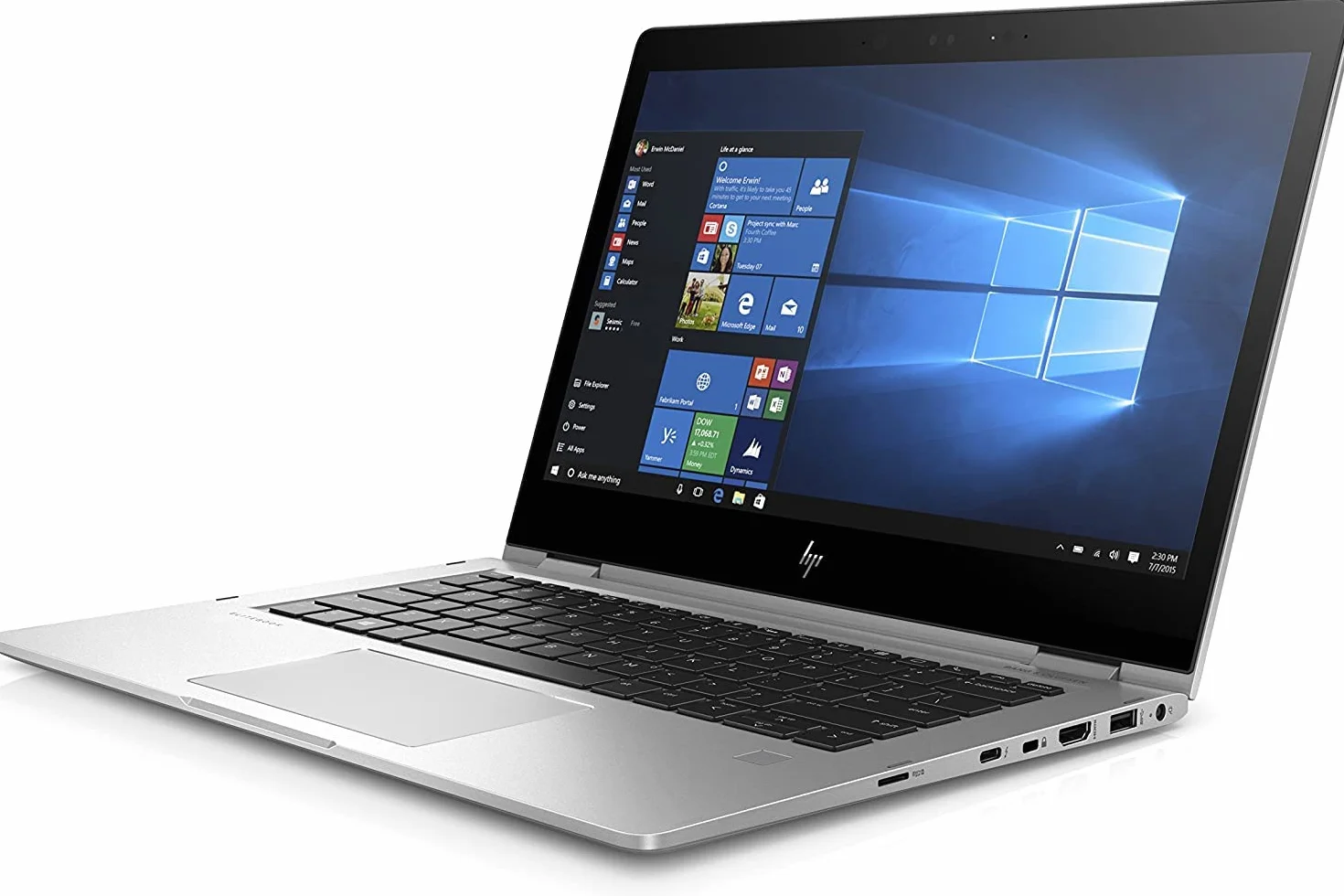 HP Elitebook X360 1030 G2 | Core i5-7200 | 8 GB RAM | SSD 256 GB | 13,3″ FHD Touch Convertible (reacondicionado)