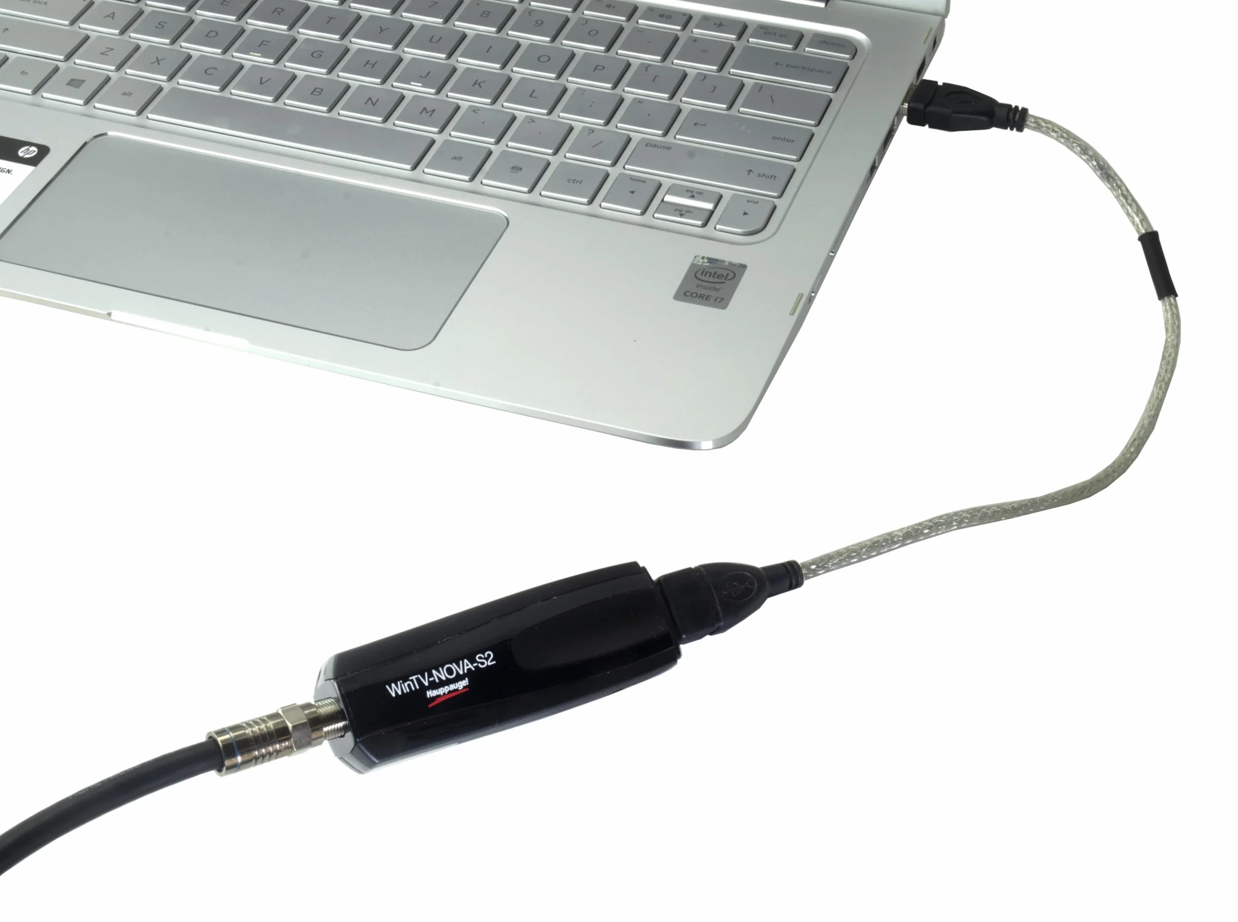 Hauppauge WinTV-Nova-S2 01676 Sintonizador de TV USB HD, televisión satelital digital DVB-S2 y DVB-S para computadora portátil o PC