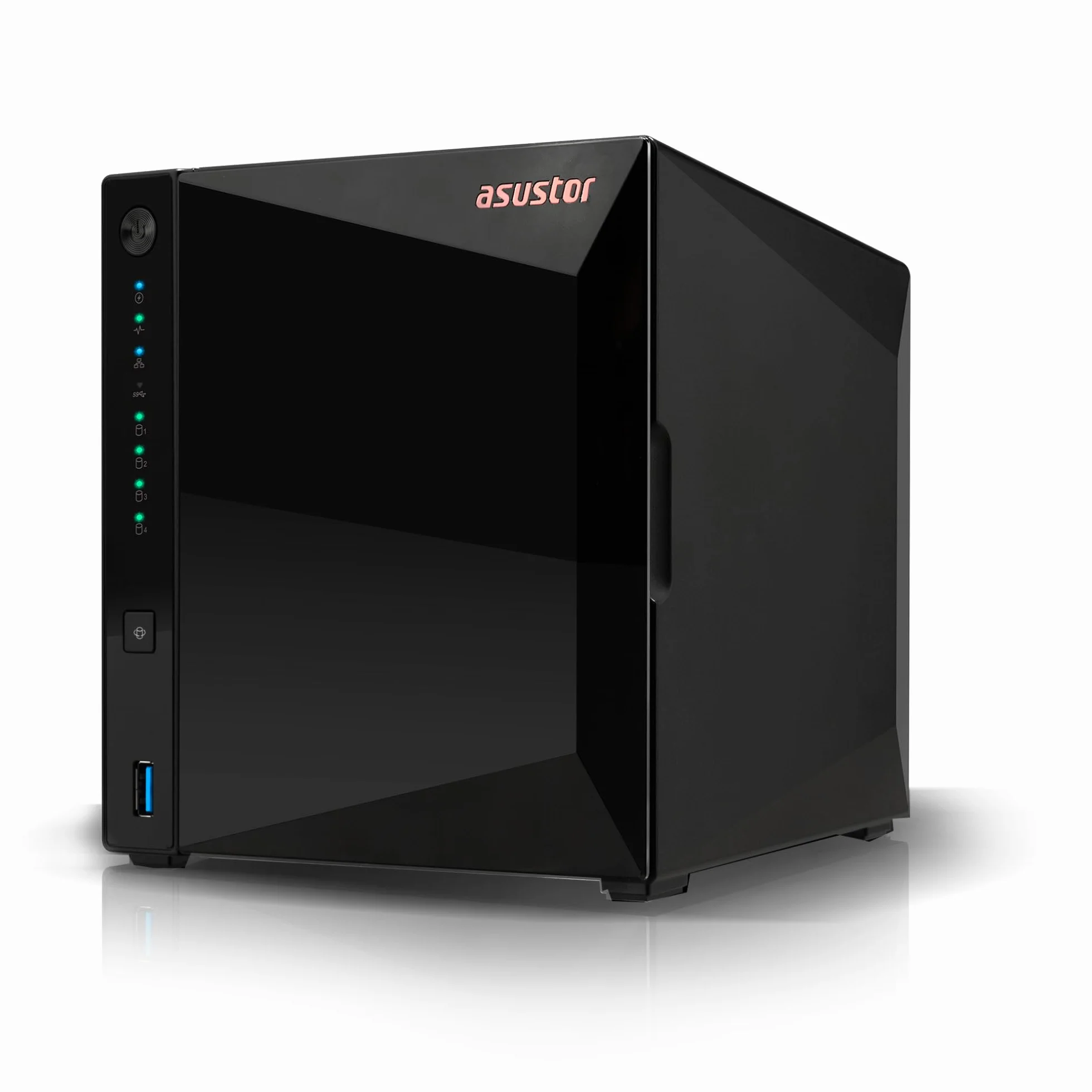 ASUSTOR NAS 4-Bay DRIVERSTOR 4 Pro REALTEK RTD1619B 4C 1.7GHZ/2GB/2.5GBE/USB/Tower 3Y WTY