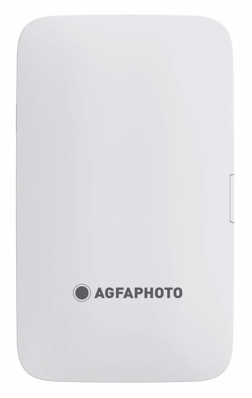 AgfaPhoto Realipix Mini P - Impresora Fotográfica Formato 5,3 x 8,6 cm Vía Bluetooth - Sublimación Térmica 4Pass