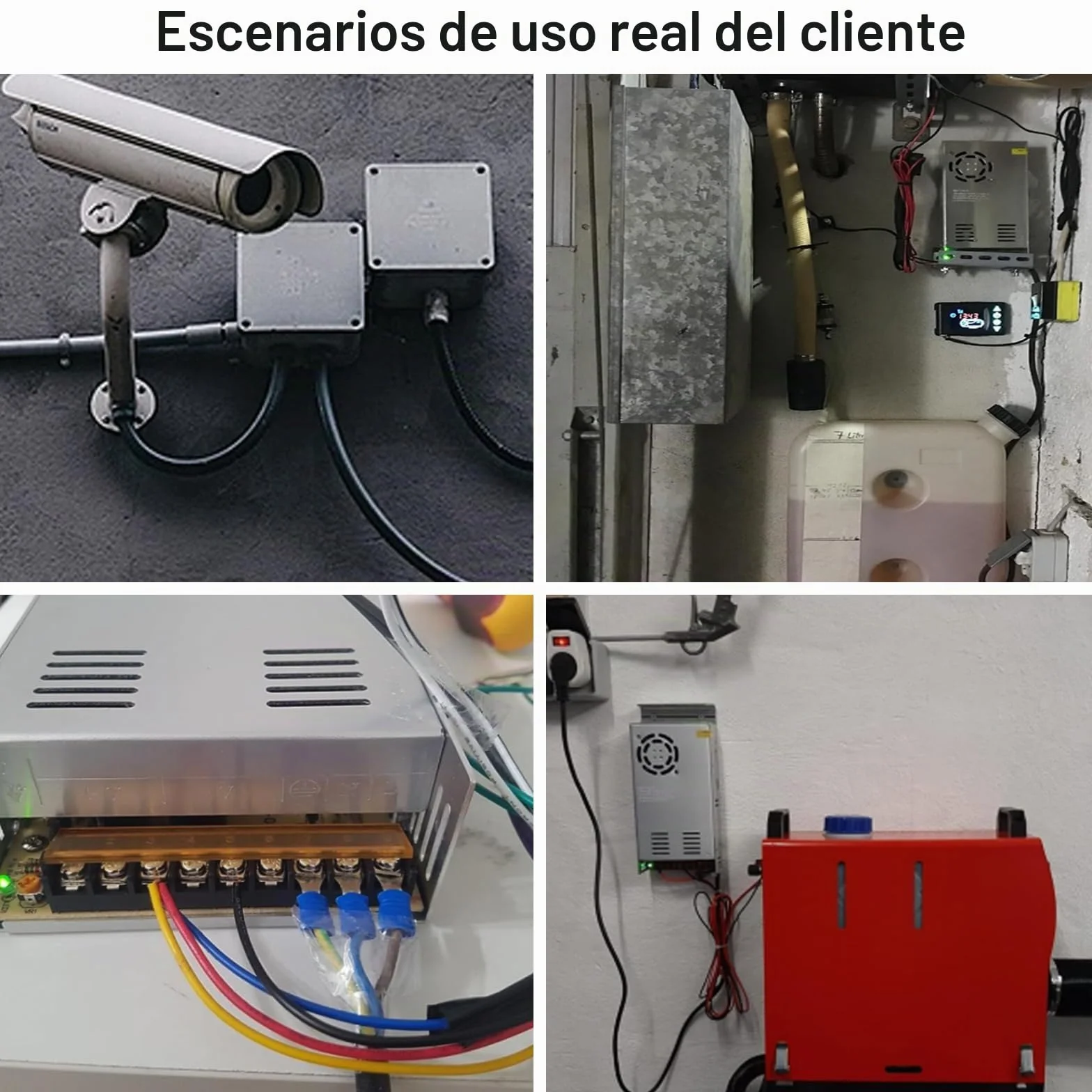 12V 30A Fuente de alimentación DC 30A 360W Adaptador Transformador Alimentación Conmutada para Impresoras 3D, CCTV, Tira LED Luces, Industrial