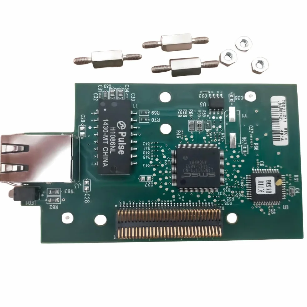 Tarjeta de red interna de servidor de impresión para impresora térmica Zebra ZM400 ZM600 105SLPLUS Xi4 Series 79823 79501-011