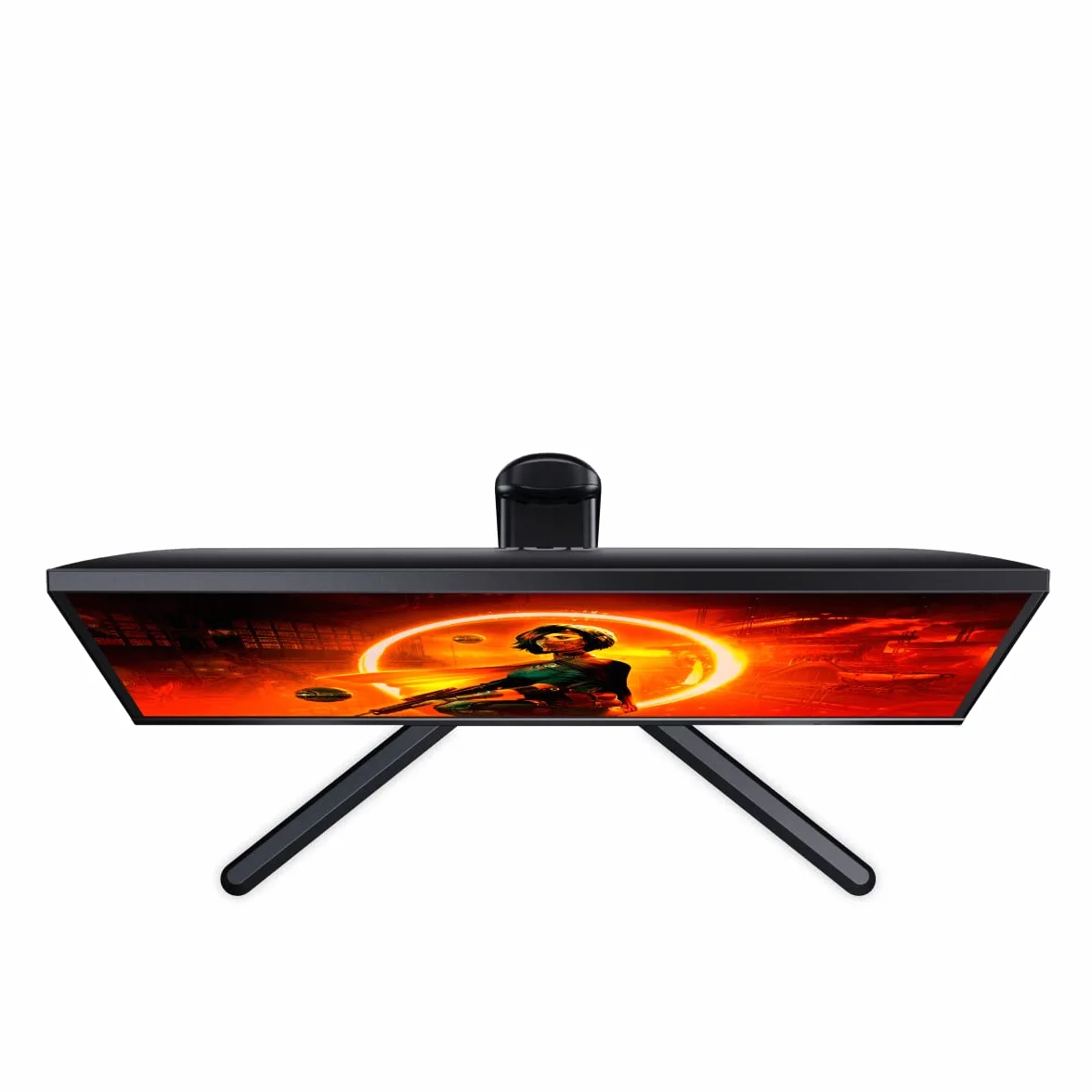 AOC Gaming 25G3ZM/BK - Monitor FHD de 25", 240 Hz, 0.5 ms MPRT, Plano, FreeSync Premium, Ajustable (VA, 1920x1080, HDMI 2.0 x 2, DisplayPort 1.2 x 1, Headphone out (3.5mm)) negro/rojo
