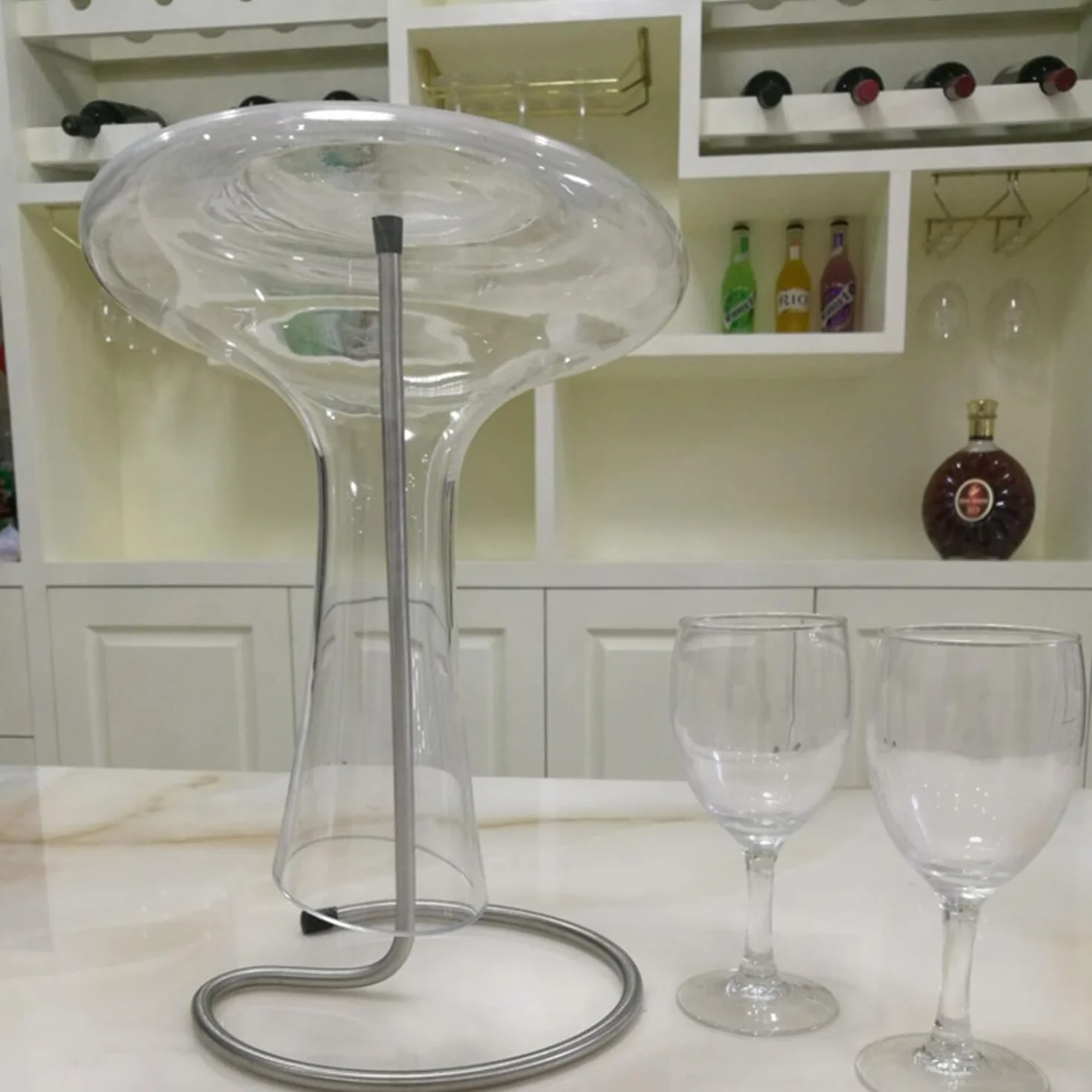 Soporte Goteo Portabotellas Inox Seco para Secar Botellas de Vino