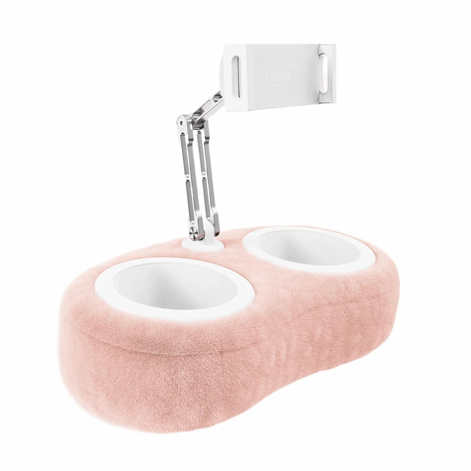 Soporte para Tablet en Cojín Soporte Móvil Para Escritorio | Soporte Giratorio para Tablet en Cama Sofá Escritorio, Sujetador Antideslizante para Smartphone