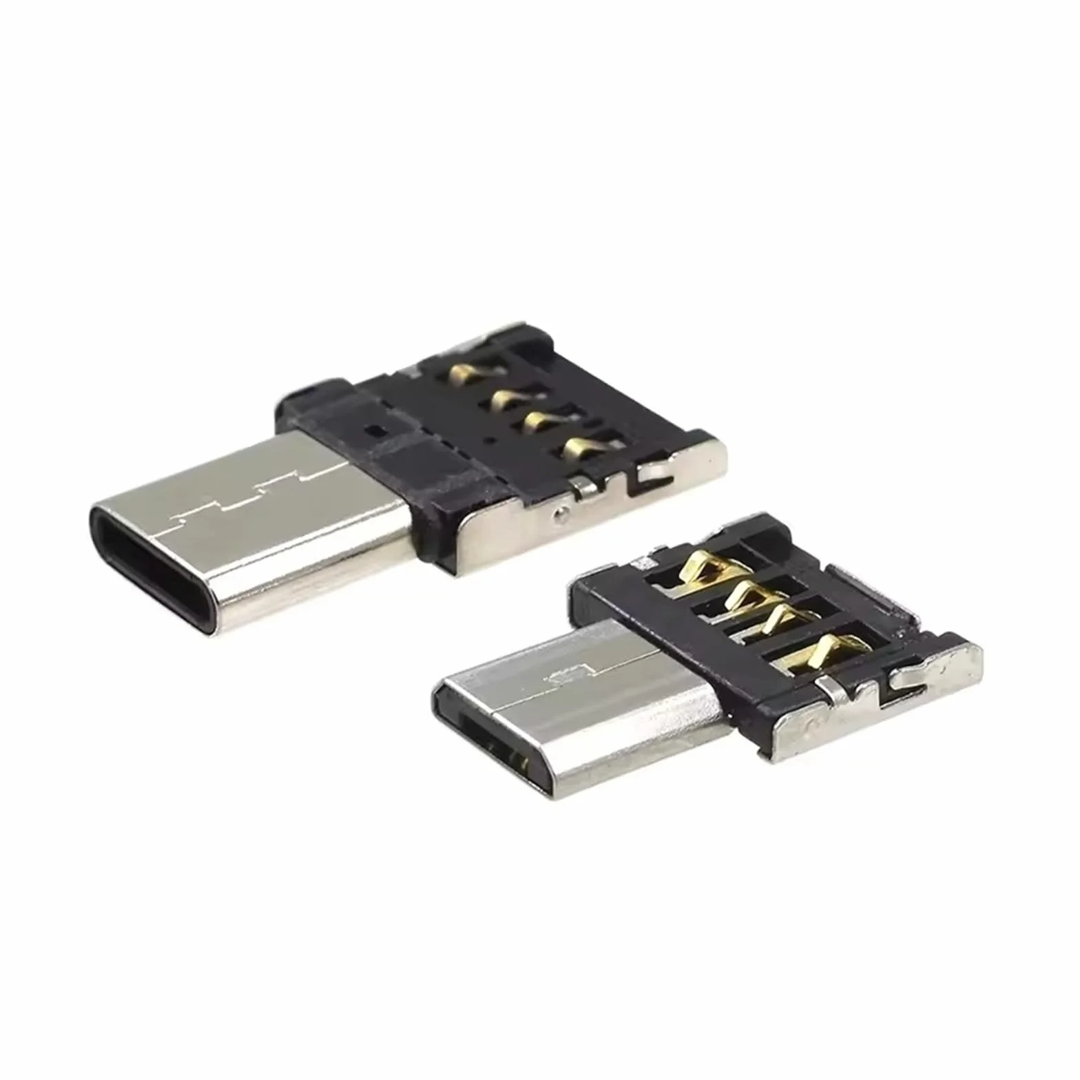 Cable adaptador USB C a USB 2.0 OTG tipo C Micro USB (4 unidades Micro USB)