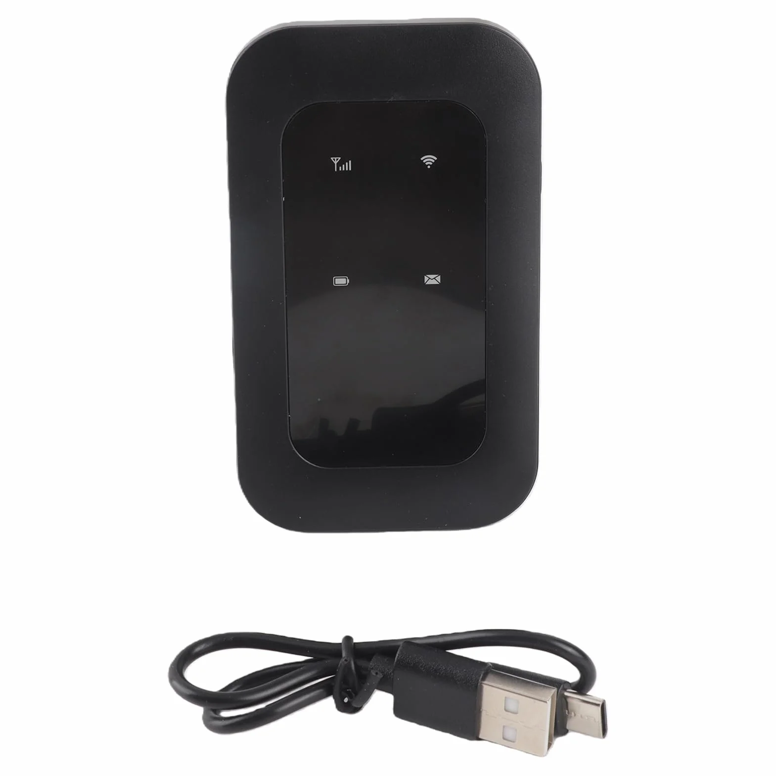 Tosuny Punto de Acceso Móvil 4G/5G, Punto de Acceso WiFi Portátil con Ranura de Tarjeta SIM, 300Mbps 4G LTE Router, Dispositivo de Hotspot WiFi Portátil para Viajes,