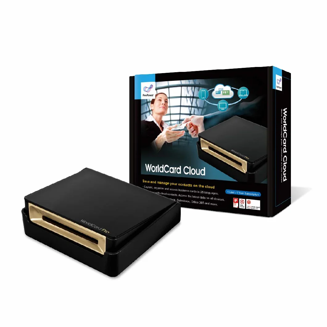 PenPower WorldCard Cloud (suscripción de 1 año, 1 Usuario) - Guarda y gestiona Tus contactos en la Nube.