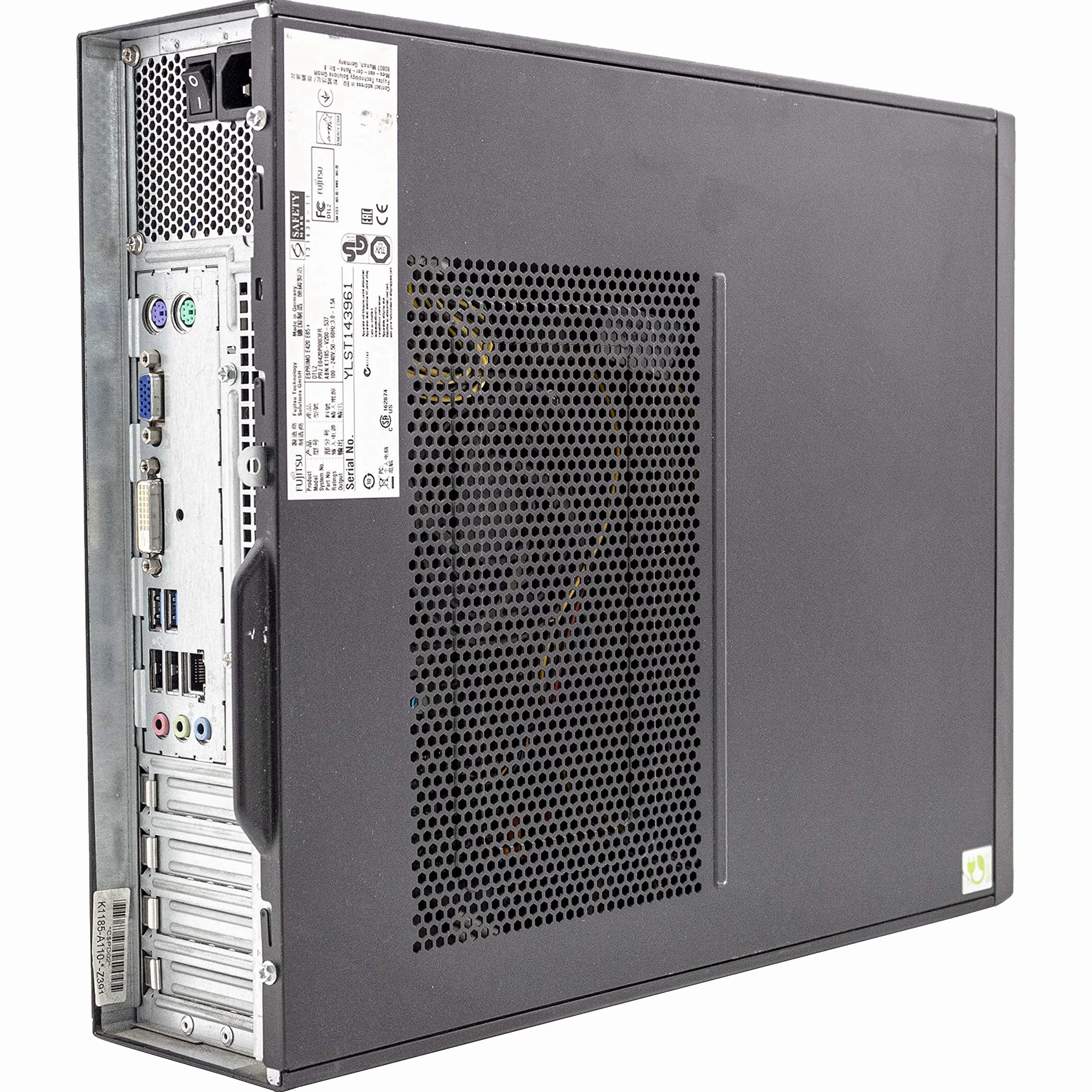 Ordenador fijo Fujitsu Esprimo E420 E85 SFF | Celeron G1820 2 7 GHz | Windows 11 Pro, SmartWorking Computadora de empresa, escritorio, oficina, casa y trabajo reacondicionado 4 GB RAM, SSD 240 GB