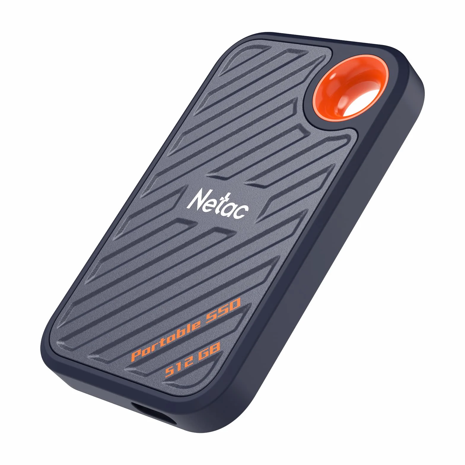 Netac ZX20 Extreme de 512 GB SSD Portátil NVMe USB 3.2-C de hasta 2000 MB/s Resistente a la Lectura Resistente al Polvo
