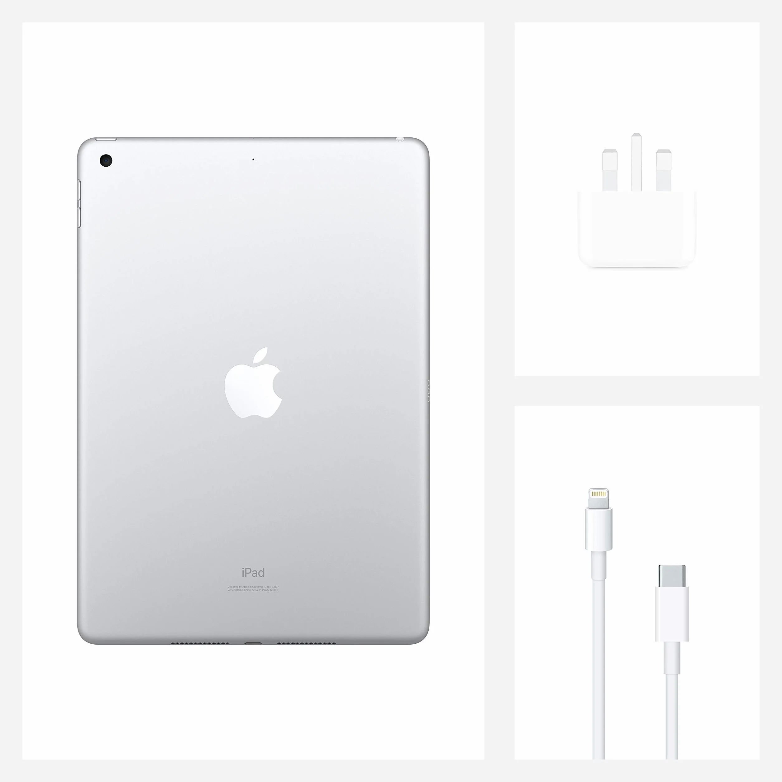 Apple iPad 10.2 32GB Wi-Fi Plata (Reacondicionado)