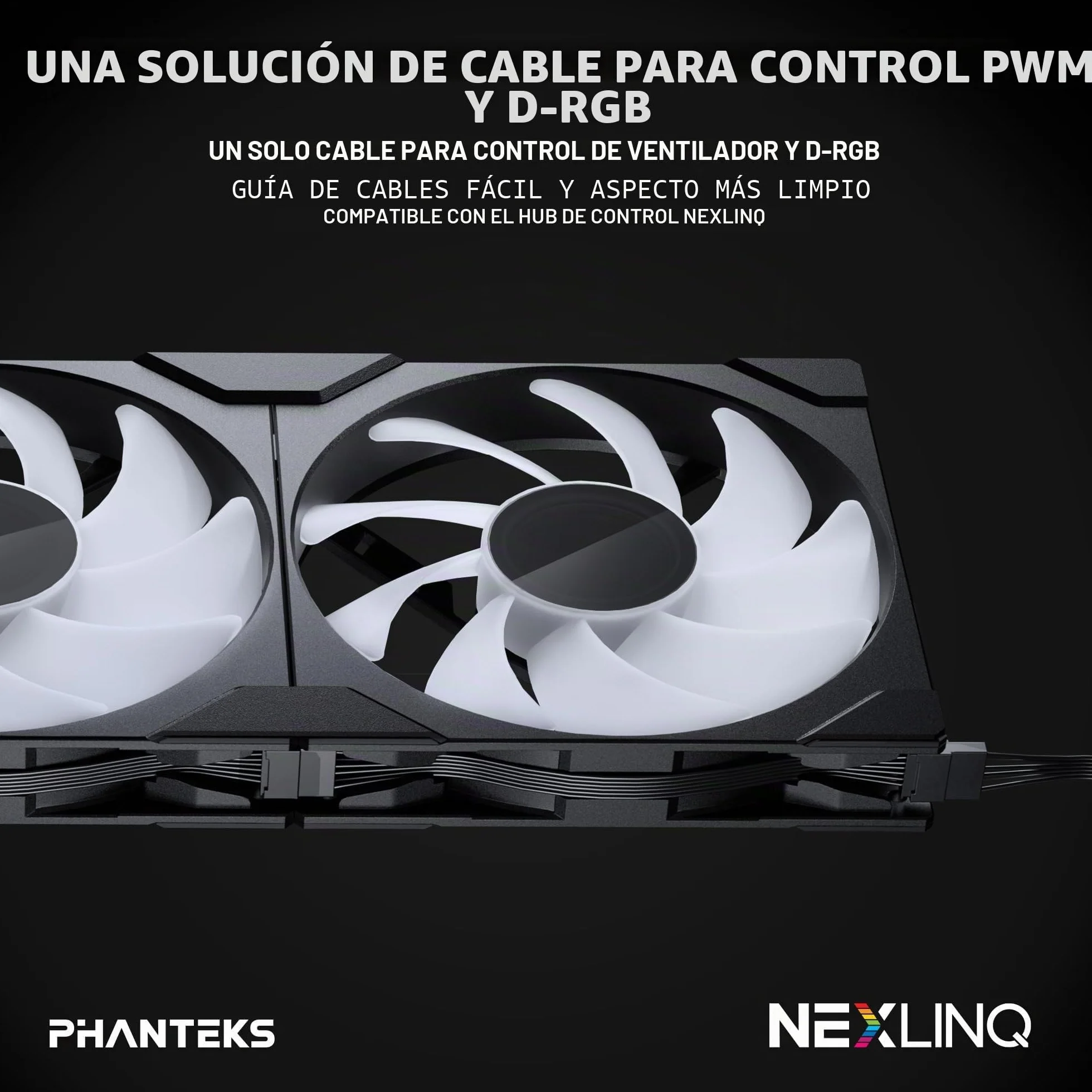 PHANTEKS M25 Gen2 PWM D-RGB L?fter, 3er-Pack - 140mm, schwarz