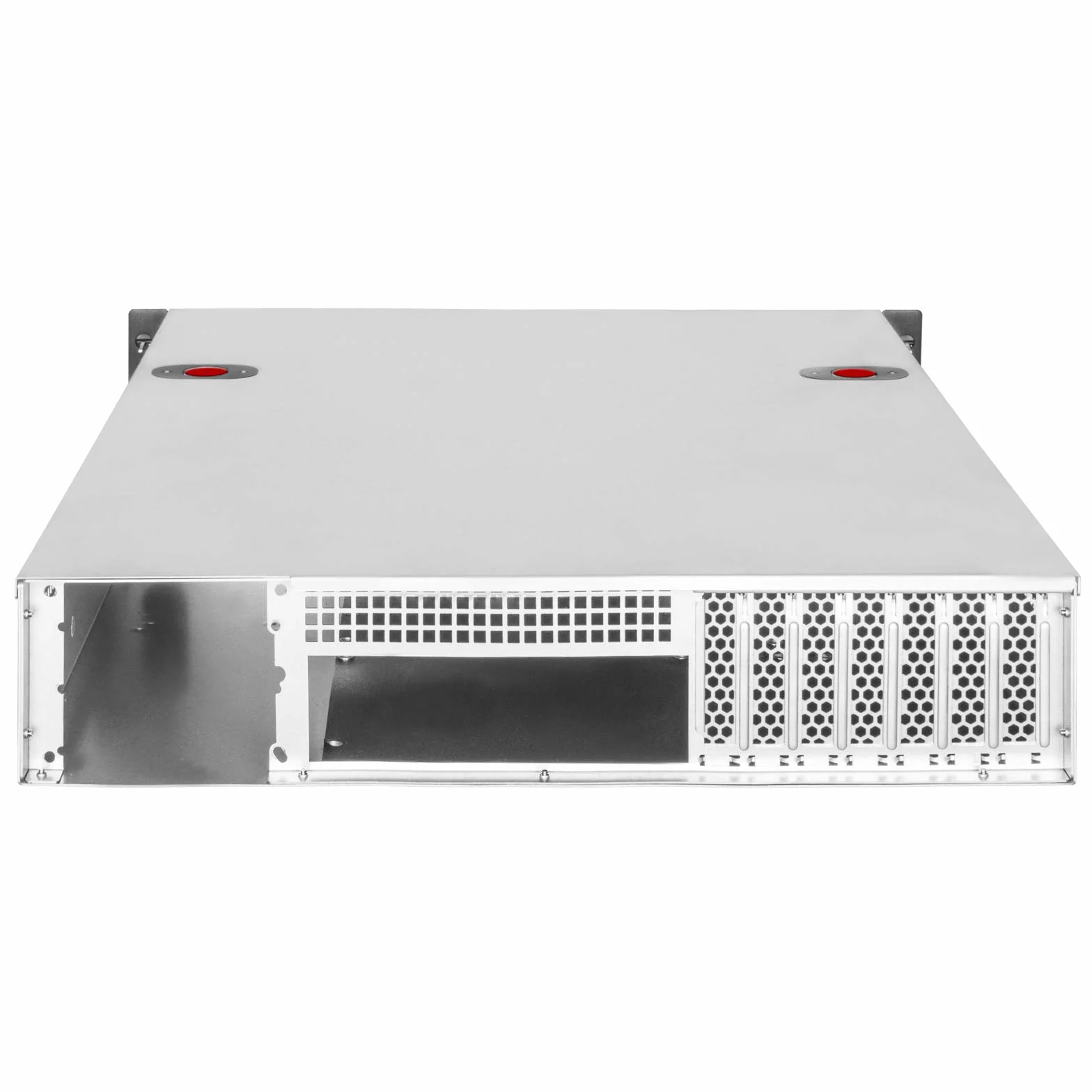 Silverstone SST-RM22-308 - Gabinete de Servidor en Rack 2U Compatible con 8X 2.5 / 3.5" SAS / SATA HDD / SSD con Interfaz SFF-8643 12 GB / s Mini-SAS HD