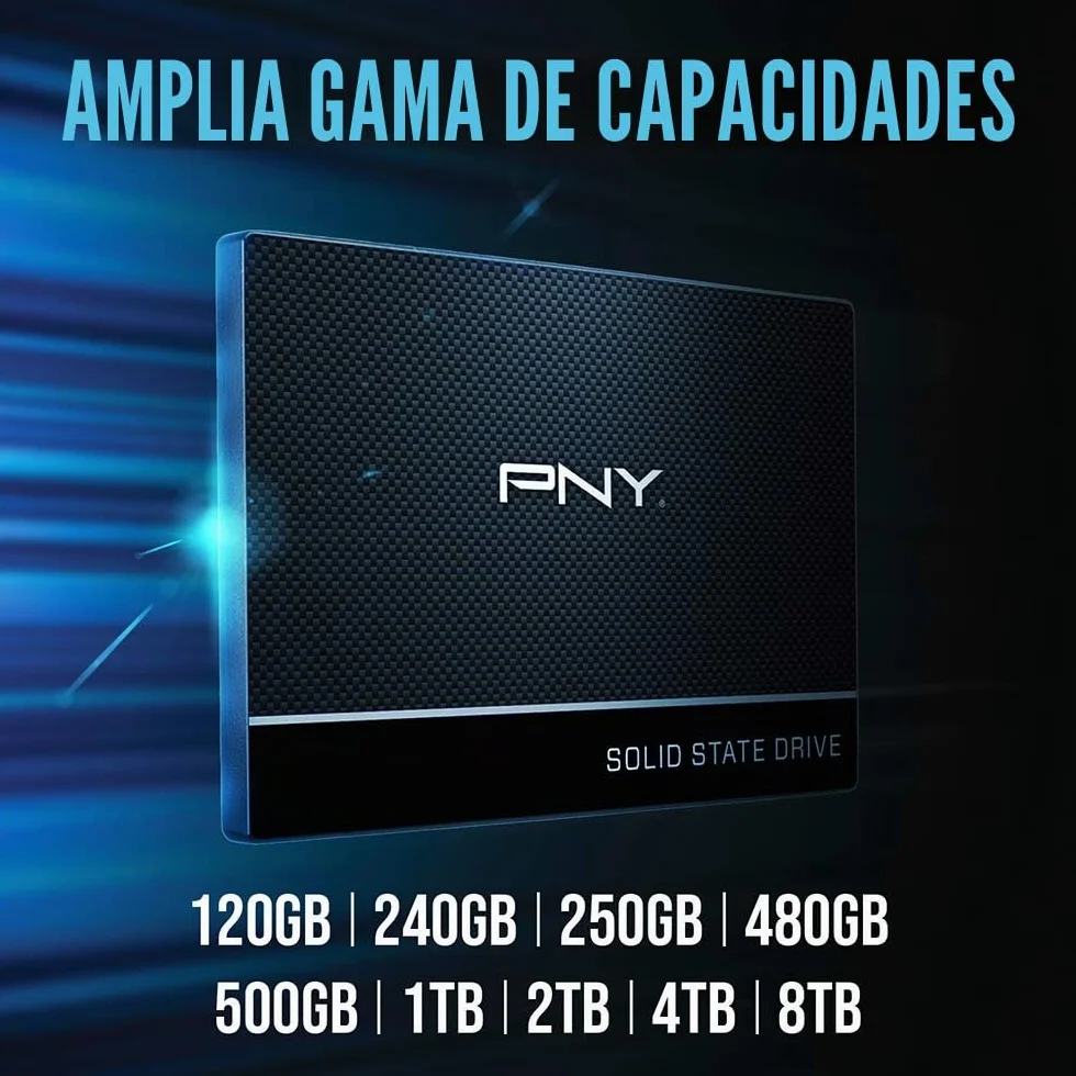 PNY CS900 SSD Interno 1TB Serie 2.5 SATA III