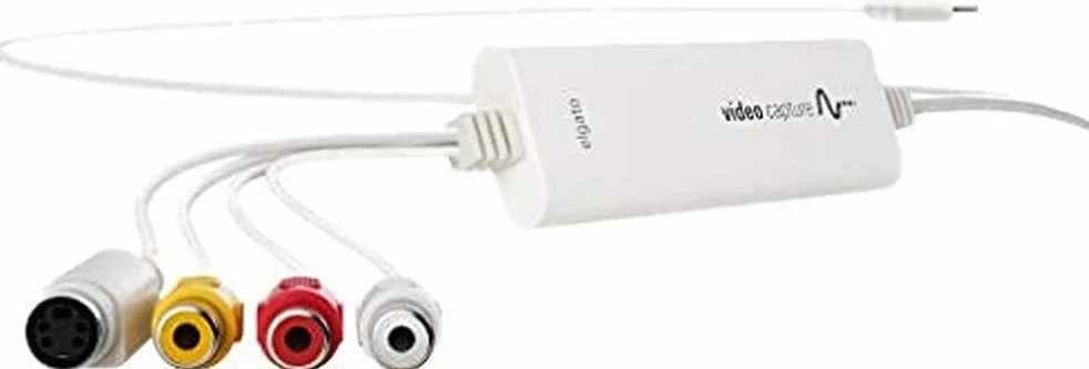 Elgato Video Capture - Capturadora de vídeo para Mac, PC y iPad (USB 2.0), color blanco