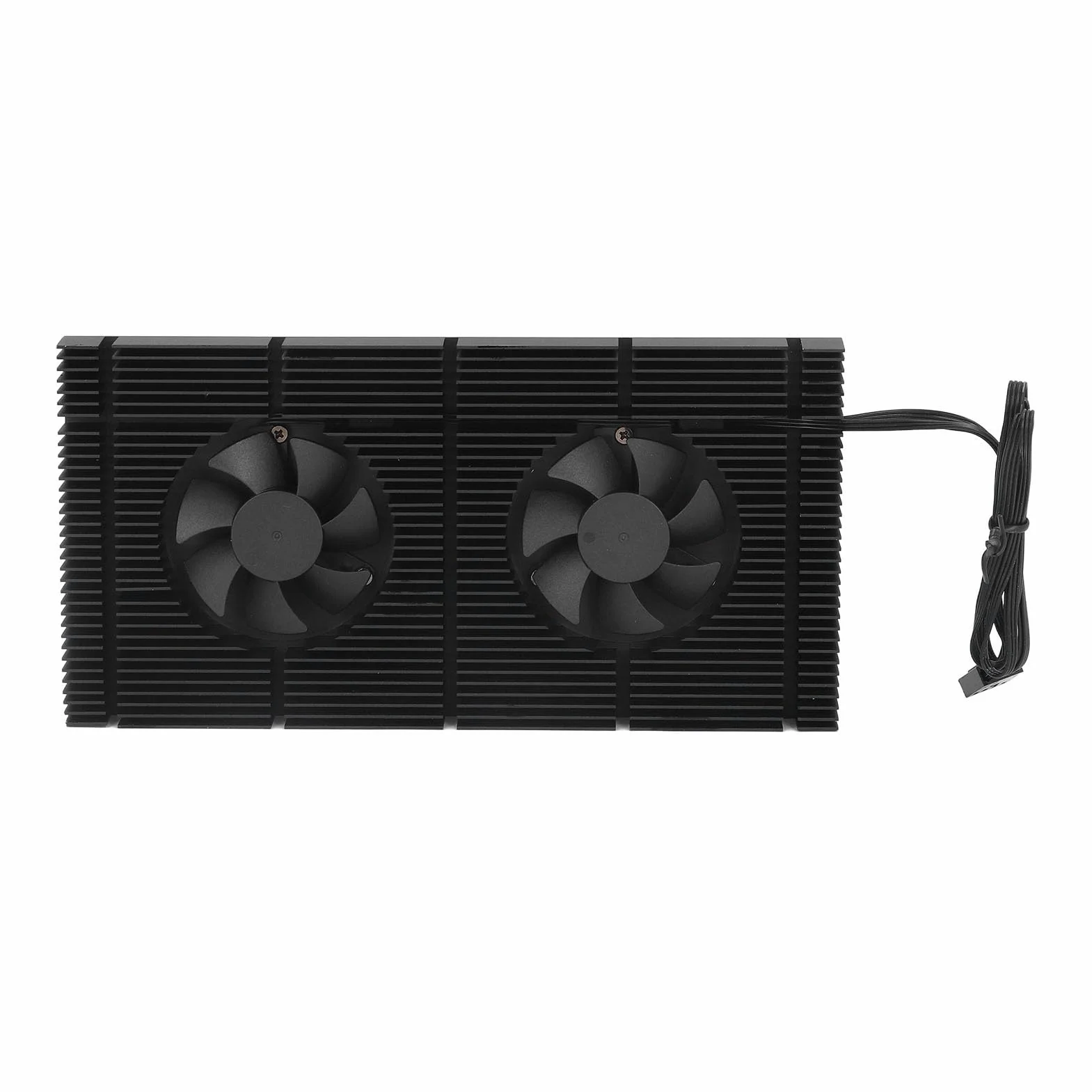 Ventilador Dual PWM, Disipador Térmico VRAM, Solución de Refrigeración de Velocidad Ajustable para 3080 3070 GPU, Aleación de Aluminio, 90x180x15mm (Almohadilla de 0,5 mm 600)