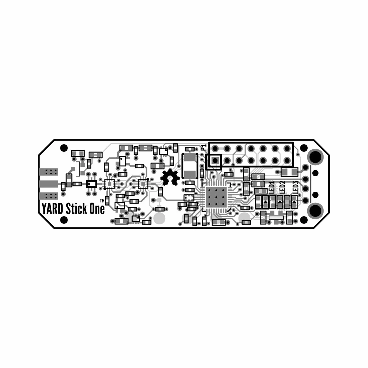 YARD Stick One Transceptor USB y paquete de antena de 915MHz