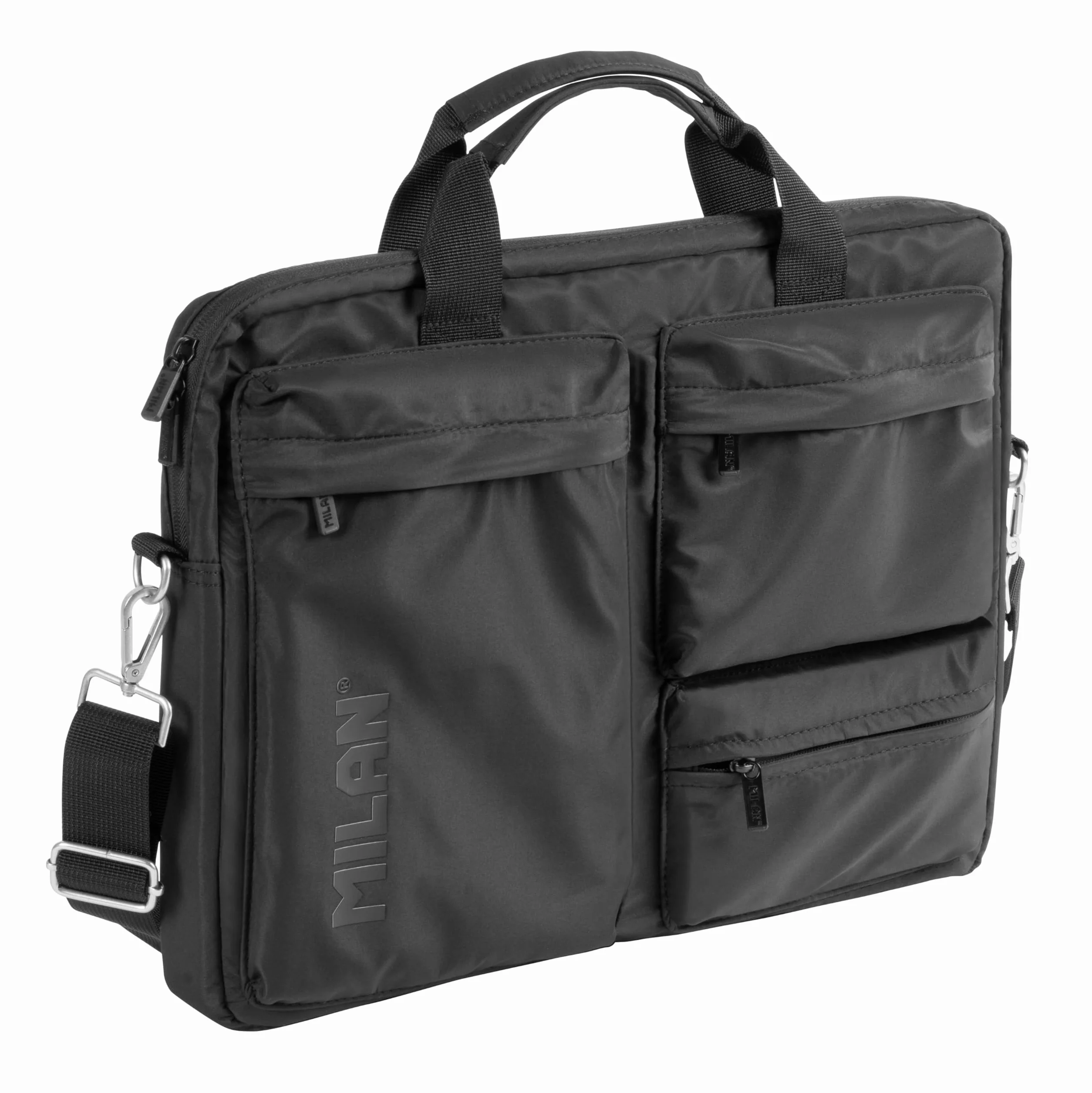 MILAN® Maletín para portátil colección Shadow, negro