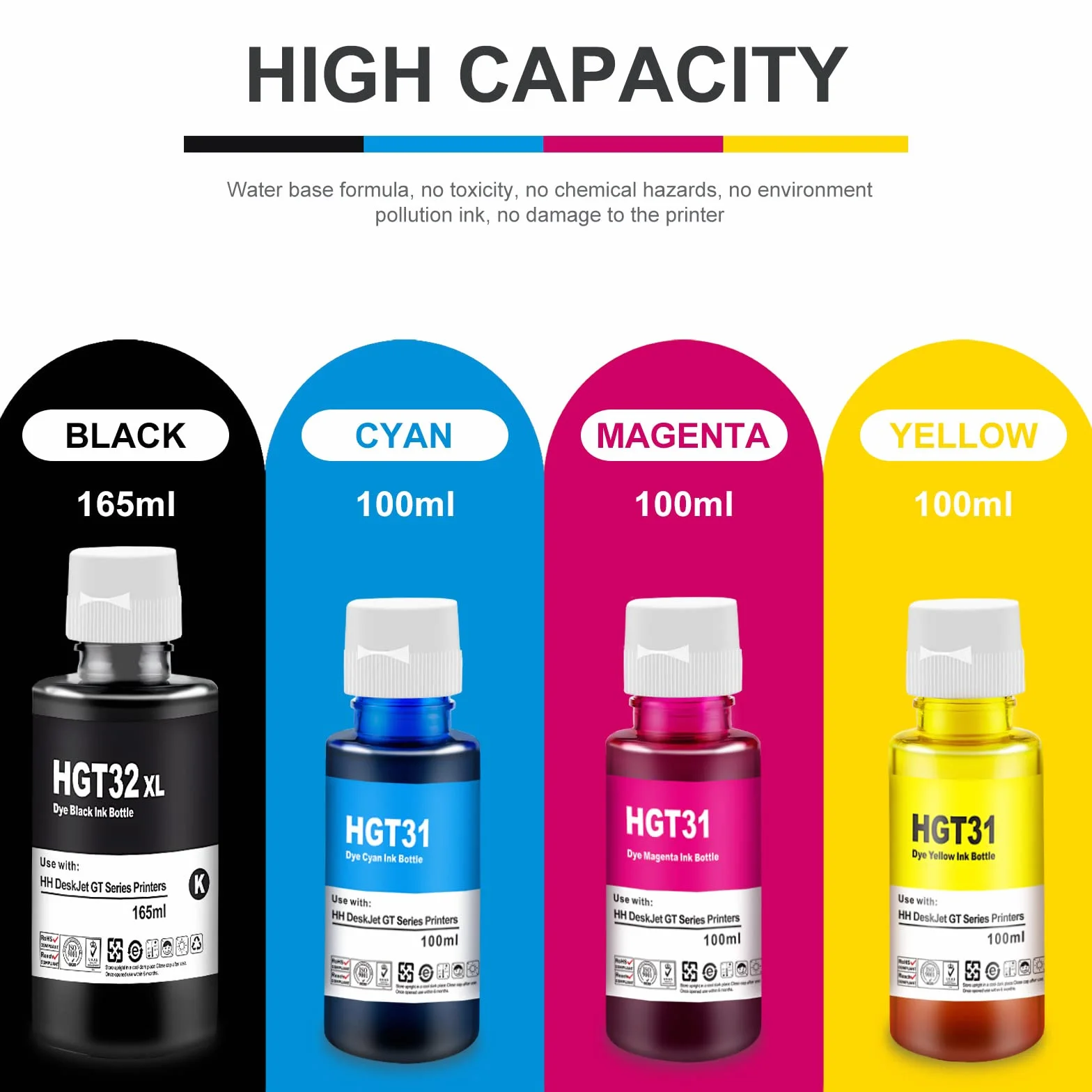 31 y 32XL Tinta Impresora Smart Tank Plus 555 455 para Tinta Smart Tank 5105 5106 para Smart Tank Plus Impresor 5105 5106 5107 5108 455 457 415 555 559 570 580 581 585 655 675 7005 7006 7305 7306 7605