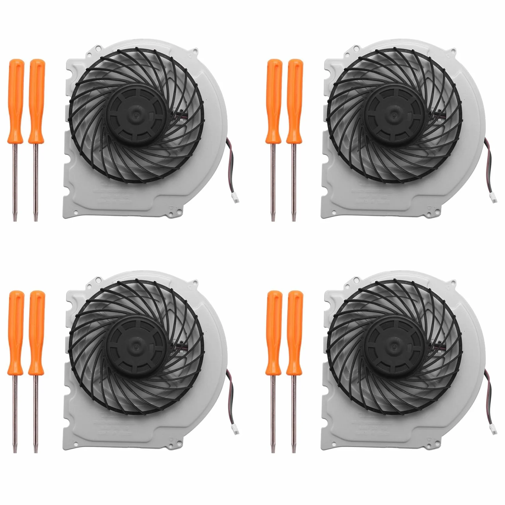 4X Ventilador de Refrigeración Interno de Repuesto Ksb0912Hd para Slim -2015A -2016A -2017A -20Xx -21Xx -22Xx Modelos Kit de Herramientas