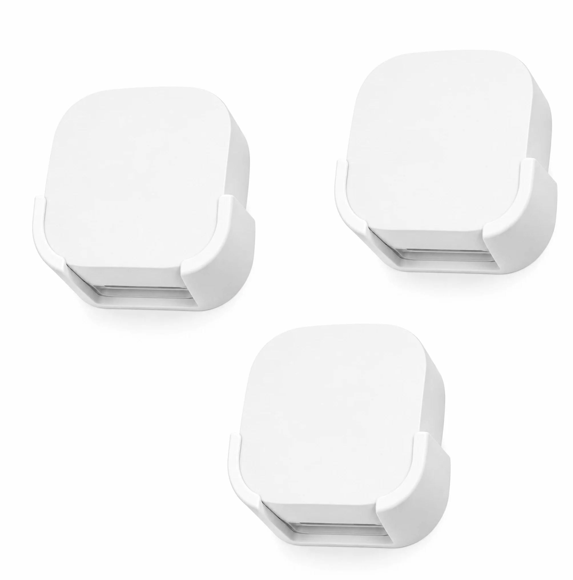 Soporte de Pared para Sistema WiFi 6 Compatible con Eero 6 (Pack de 3) | Soporte Sistema WiFi con Tornillos | Estante WiFi de ABS de Alta Resistencia (Blanco)