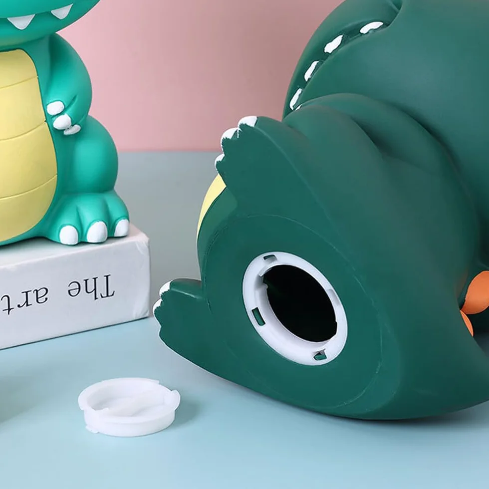Hucha Infantil Personalizada Dinosaurio Grande Caja Fuerte Pequeña Dinero Bank Regalos Decoraciones