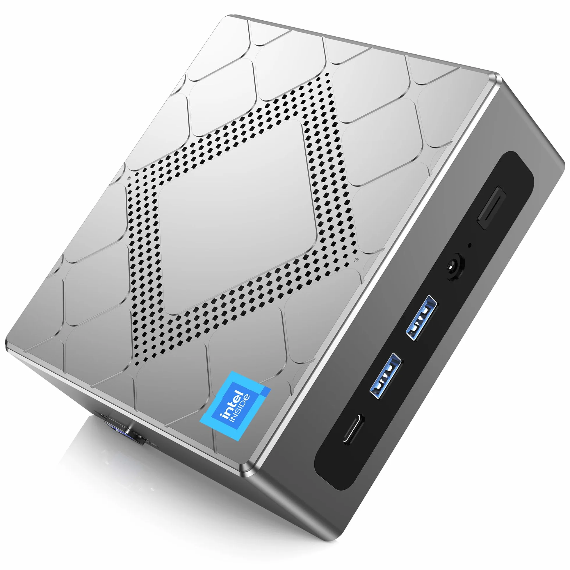 NiPoGi CK10 Mini PC Intel i5-12600H 16GB DDR4 512GB M.2 NVMe SSD 2xHDMI+VGA 4K Triple Display WiFi 6 BT 5.2
